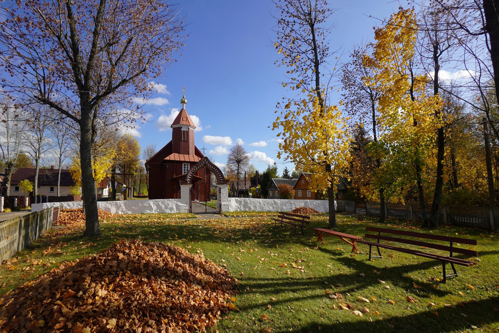 The Orthodox church in Tooplany