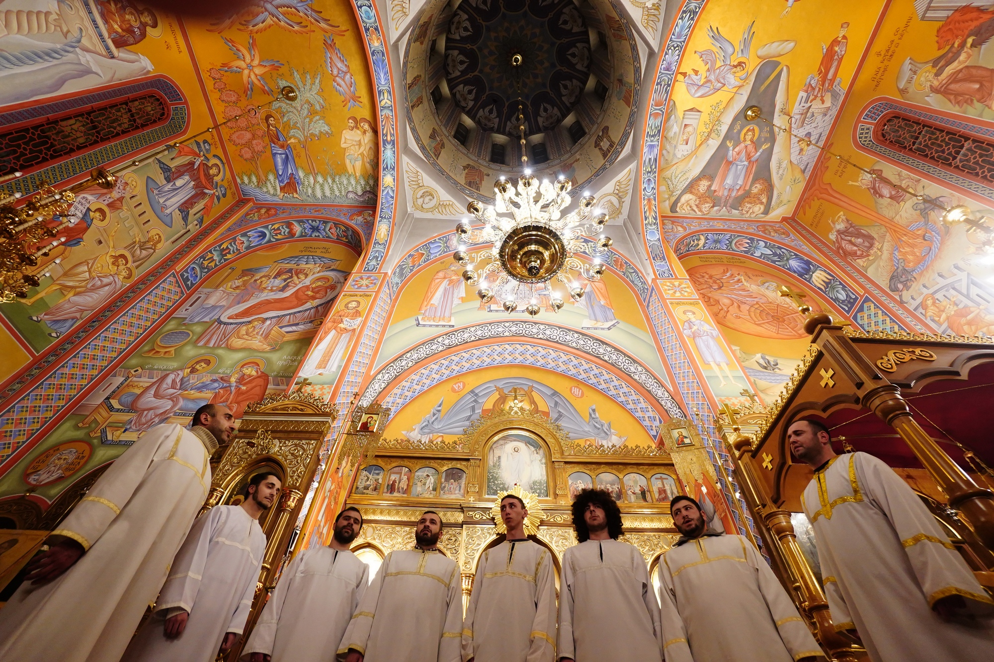 Choirs contcerts in St. Elijah the Prophet Orthodox church in Białystok