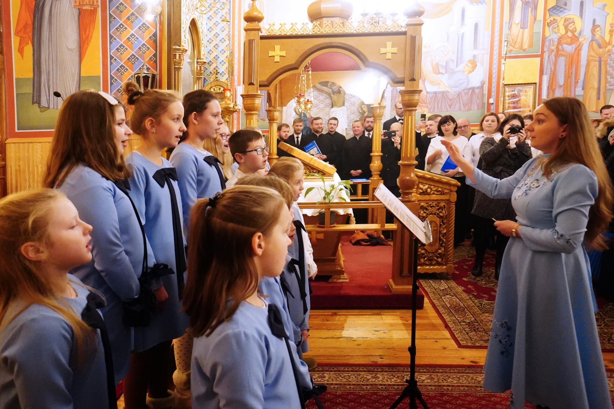 Choirs contcerts in St. Elijah the Prophet Orthodox church in Białystok