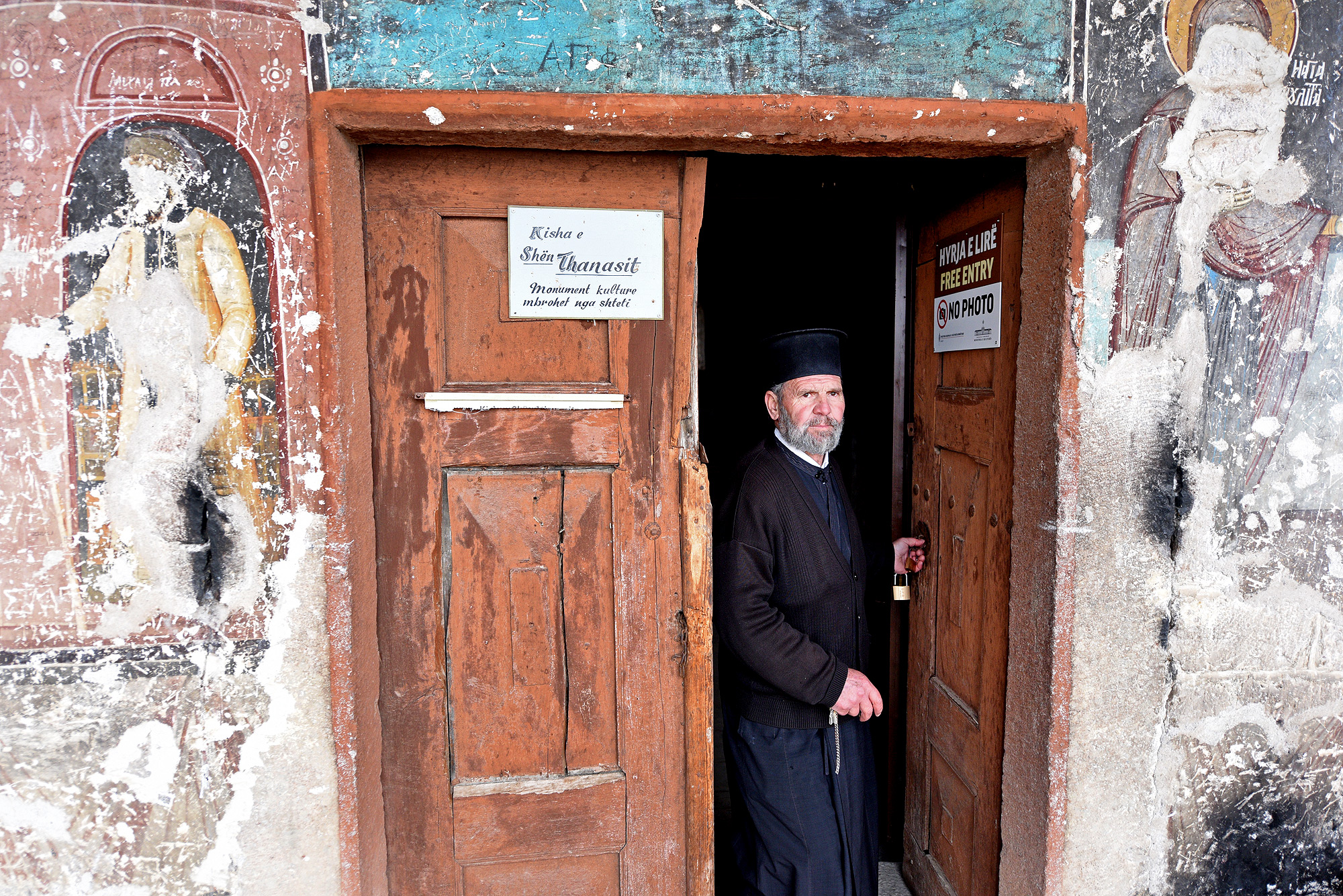 Fr Thoma from Voskopoja