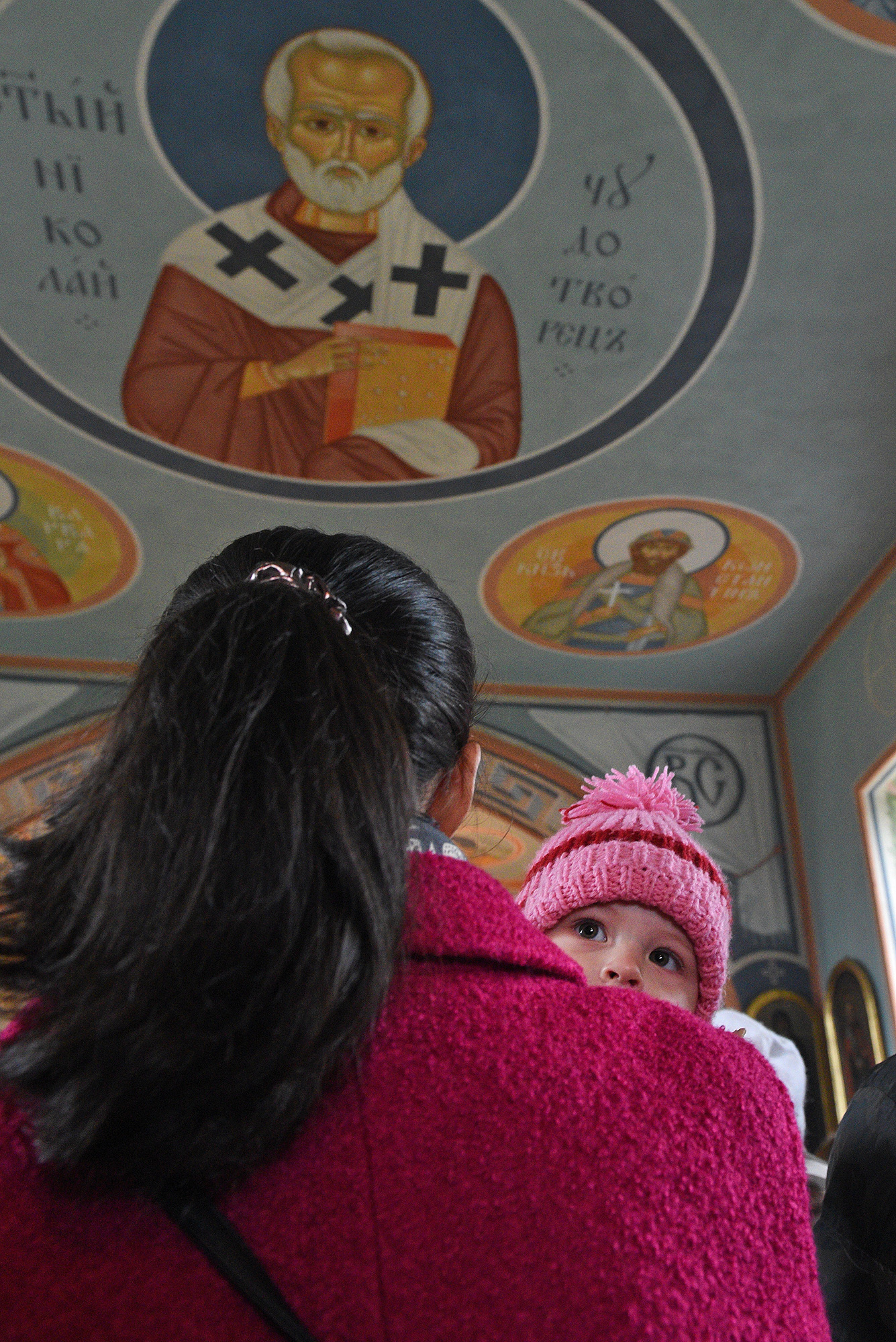 Na liturgii w Topilcu