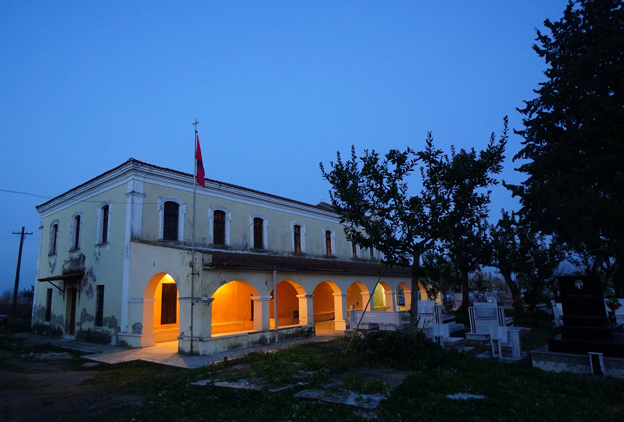 The Orthodox church in Bubullima