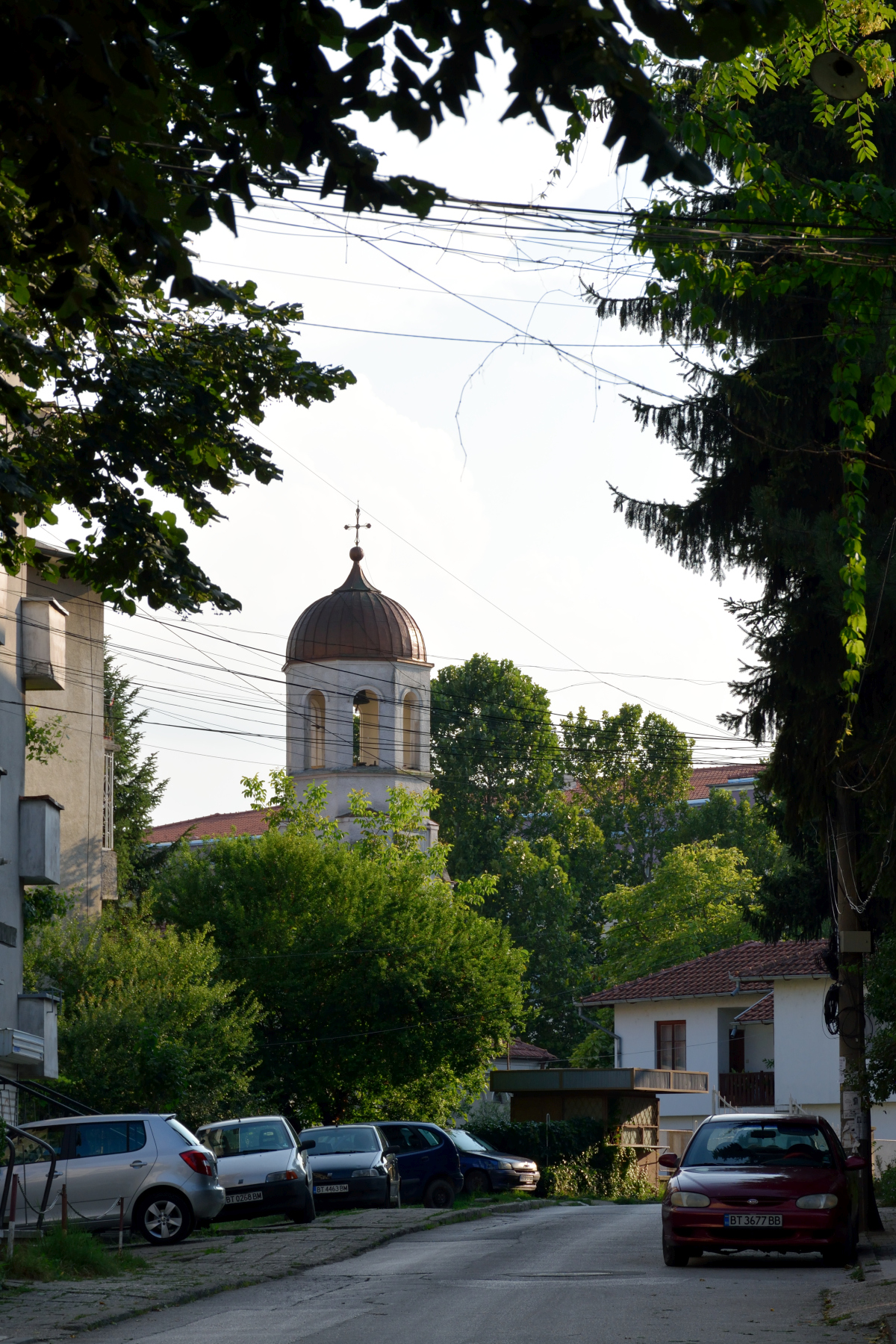 An Orthodox church in Veliko Trnovo
