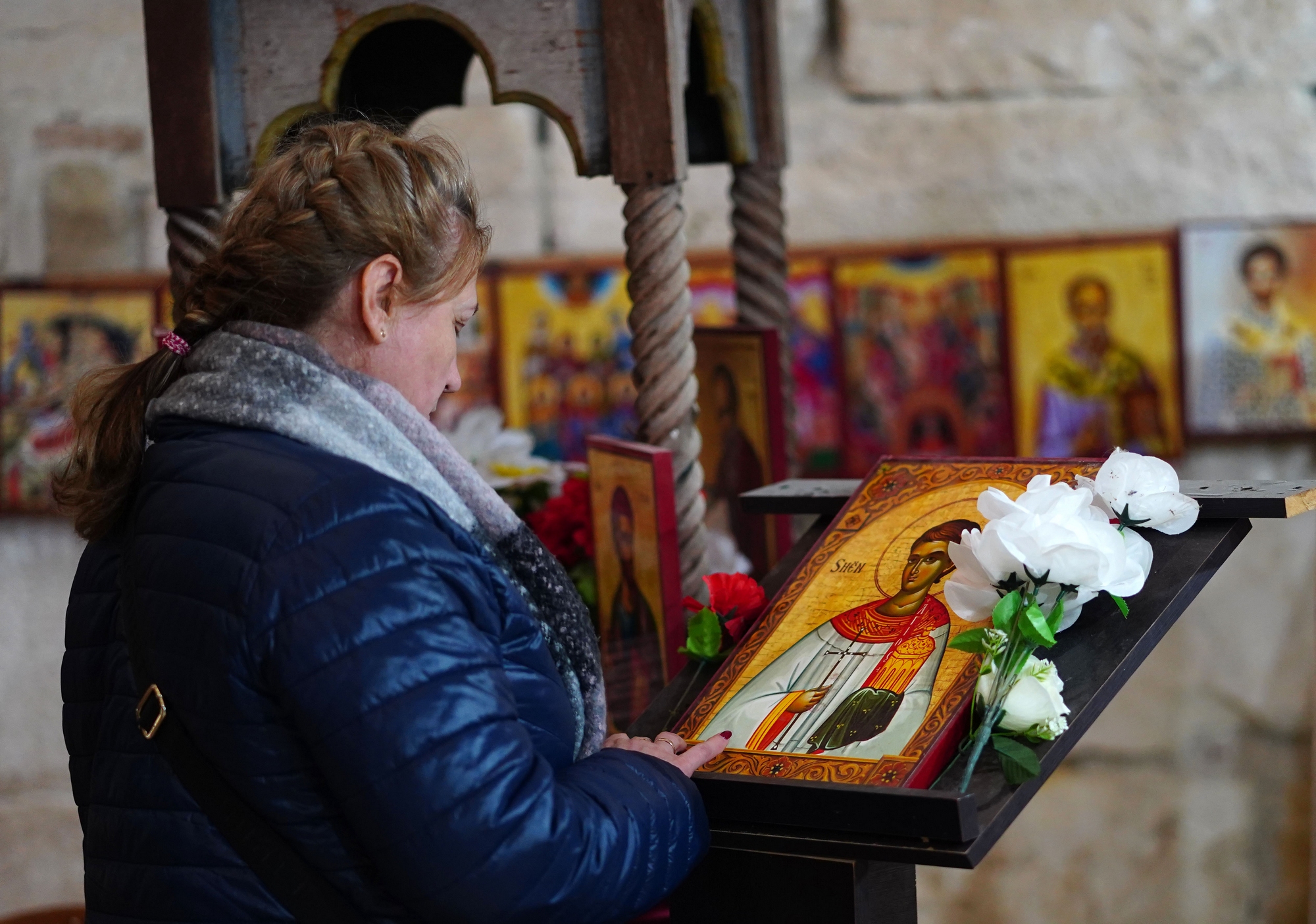 In former Apollonia Monastery