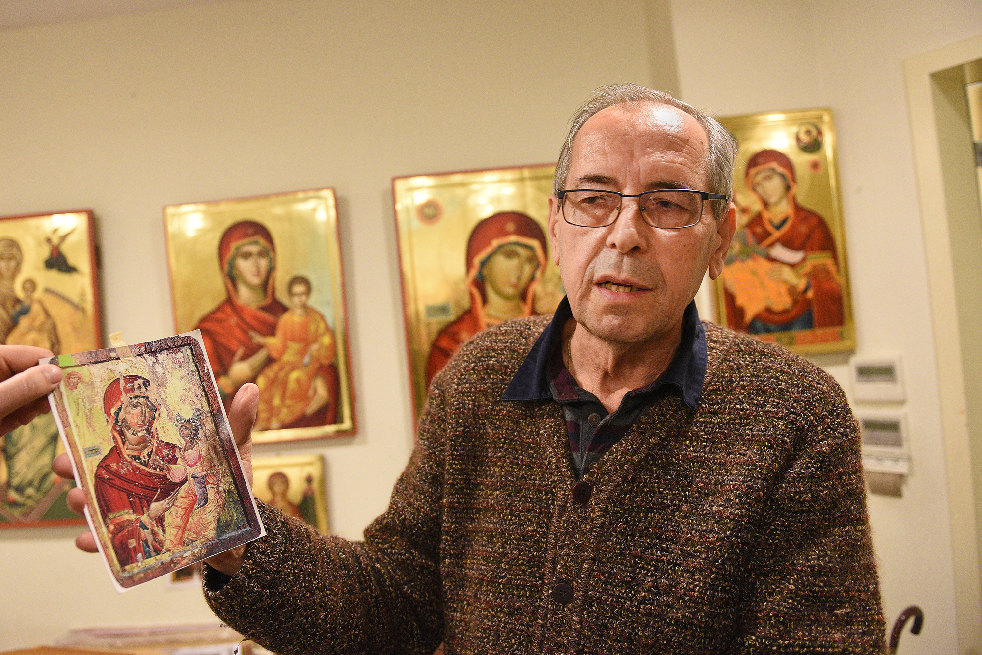 Mosaic master and icongrapher Josif Droboniku - Eternal memory