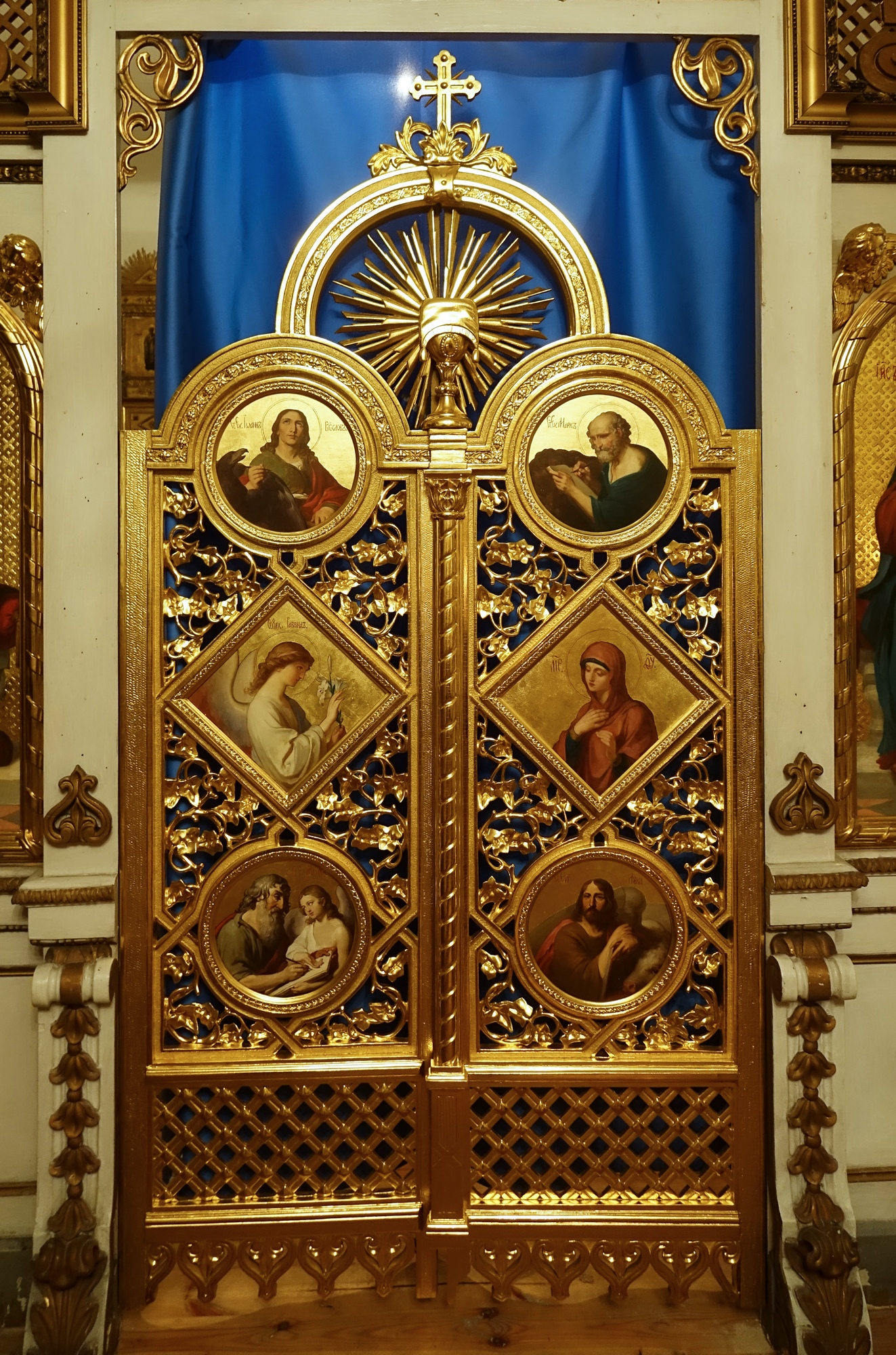 Royal Door of Orthodox church in Aleksandrów Kujawski