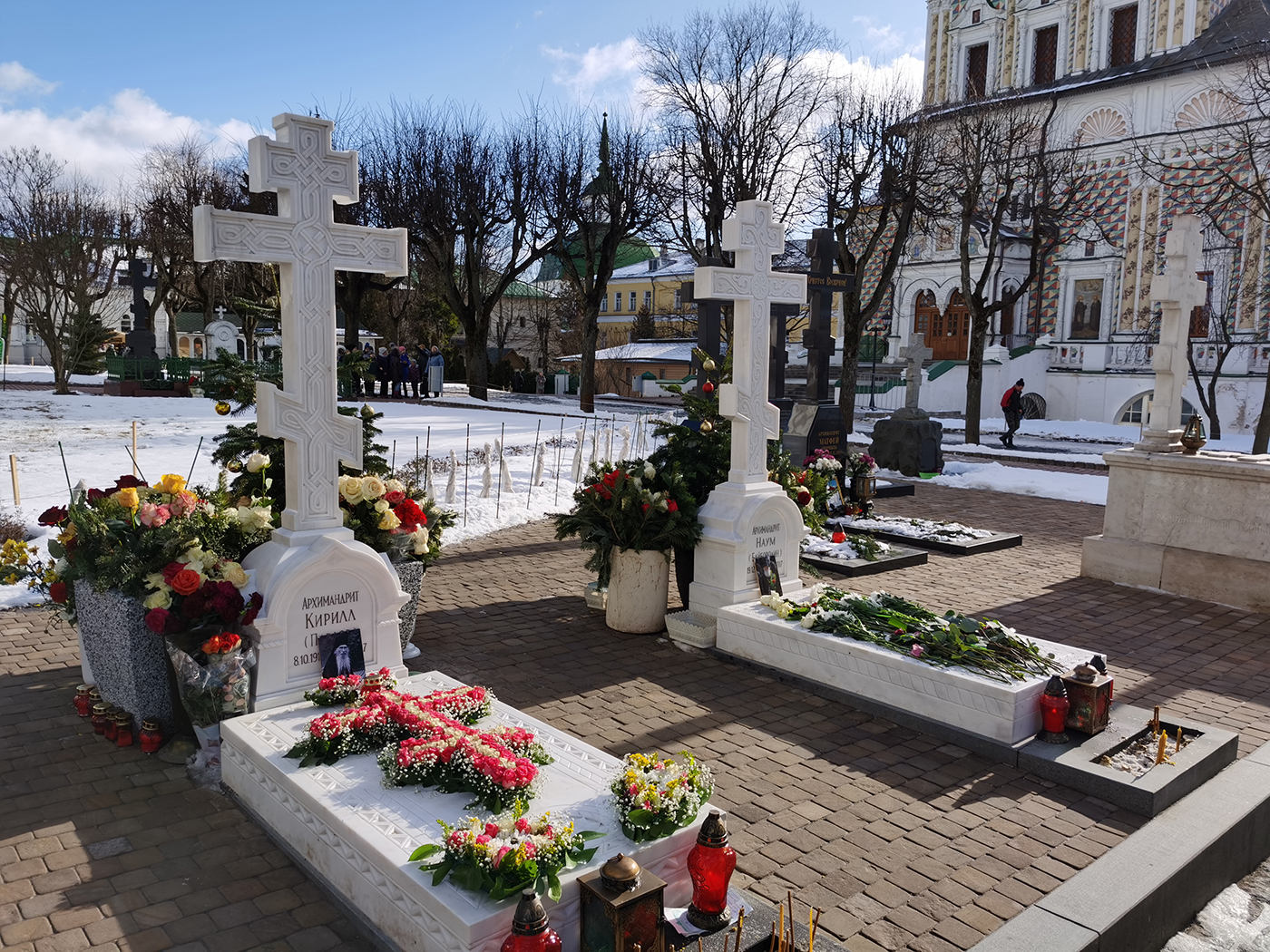 Троице-Сергиева Лавра. Могилка арх. Кирилла (Павлова)