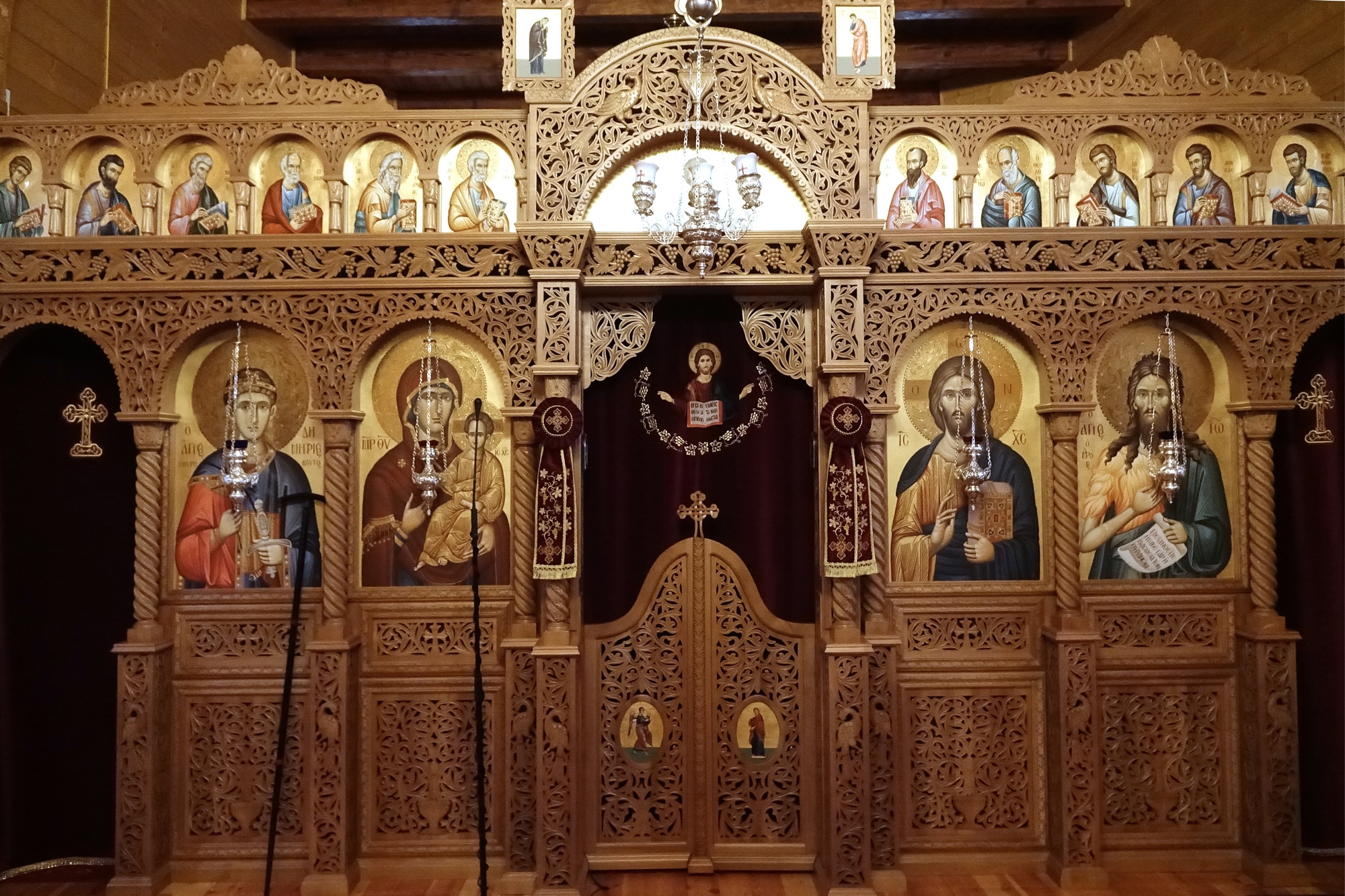 St. Demetrius Orthodox church in Saki