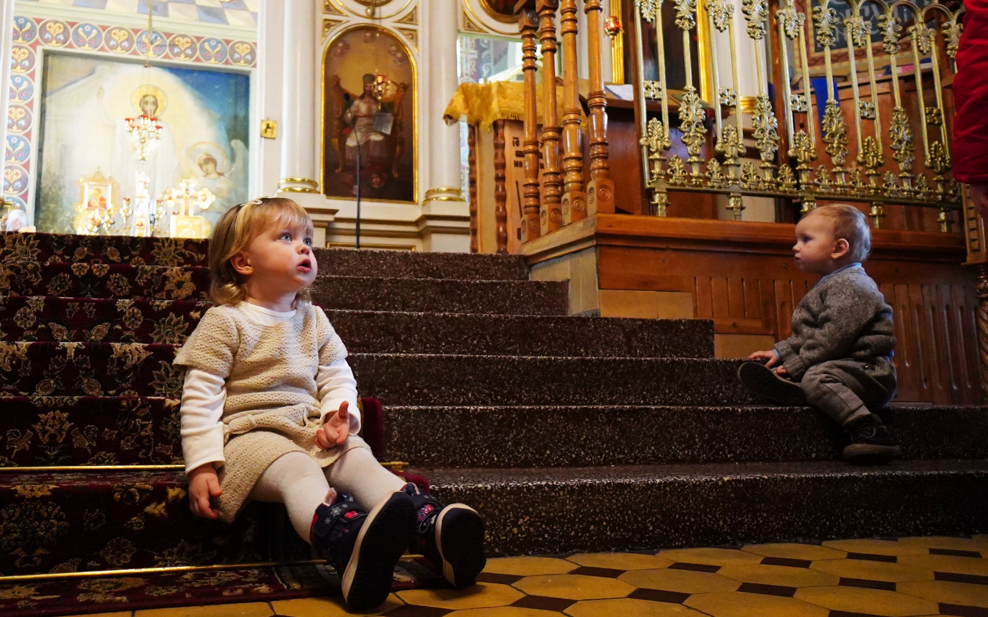 The Divine Liturgy in St. Nicholas Orthodox Cathedal in Białystok