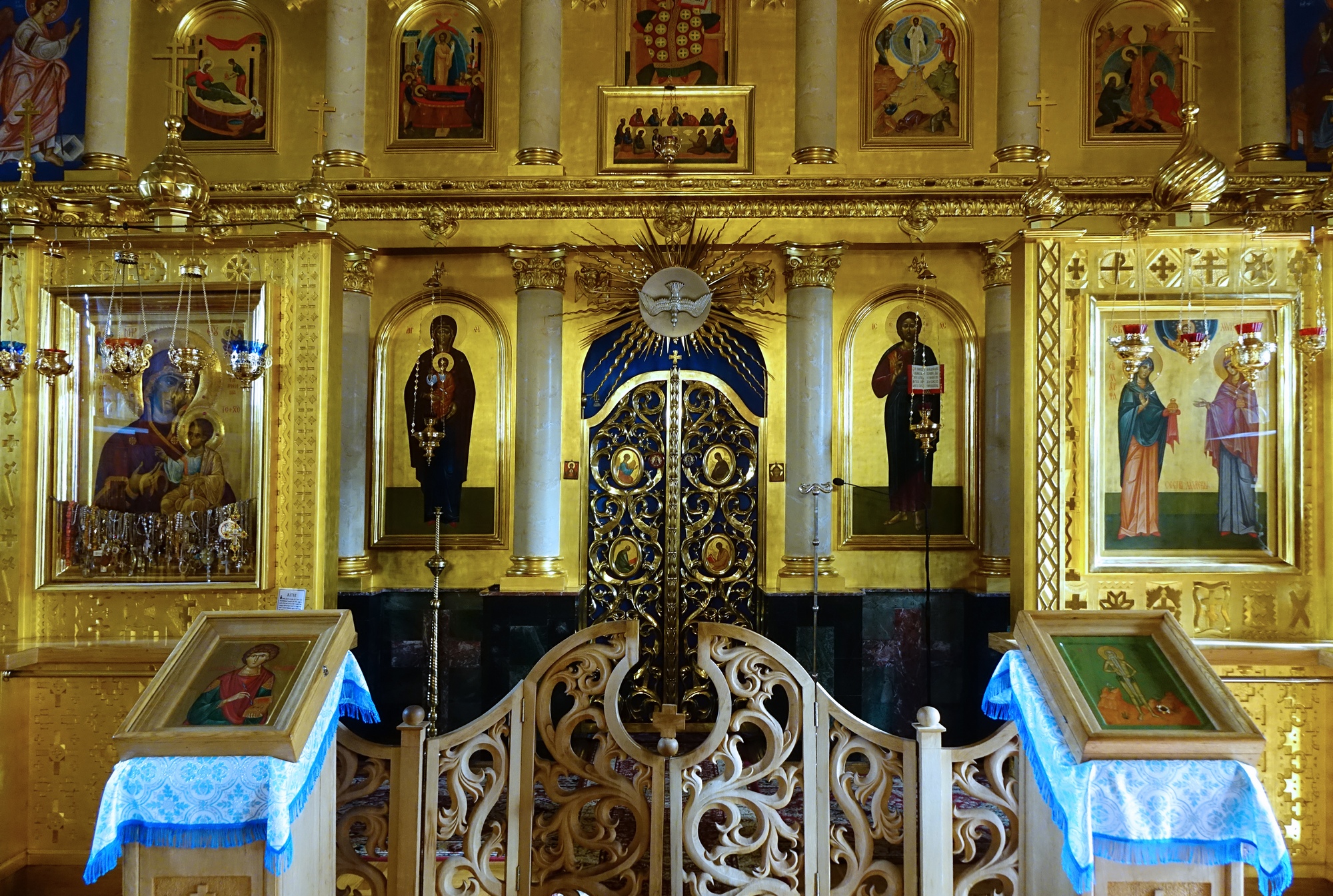 The Ressurection Orthodox church of Sts. Martha and Mary Convent in Grabarka
