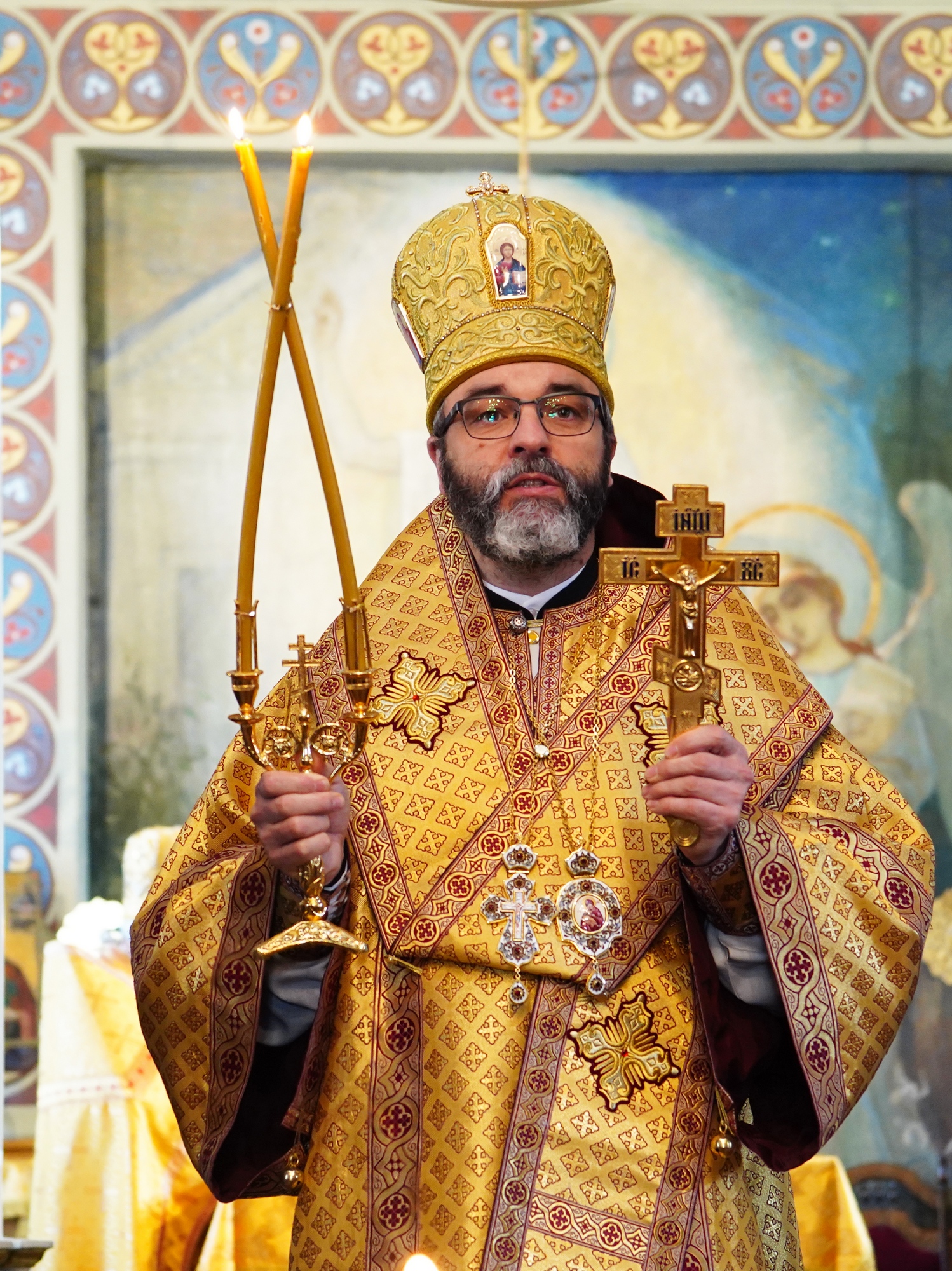 The Divine Liturgy in St. Nicholas Orthodox Cathedal in Białystok
