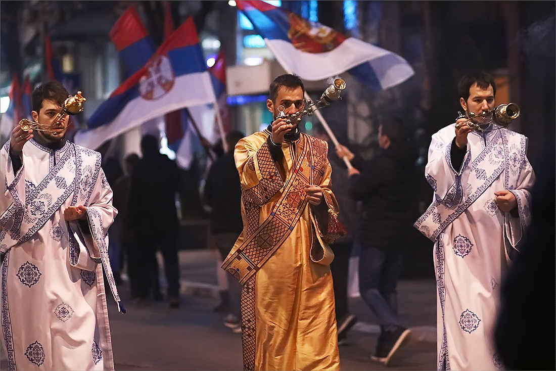 Торжествена литија подршке - Festive procession of support