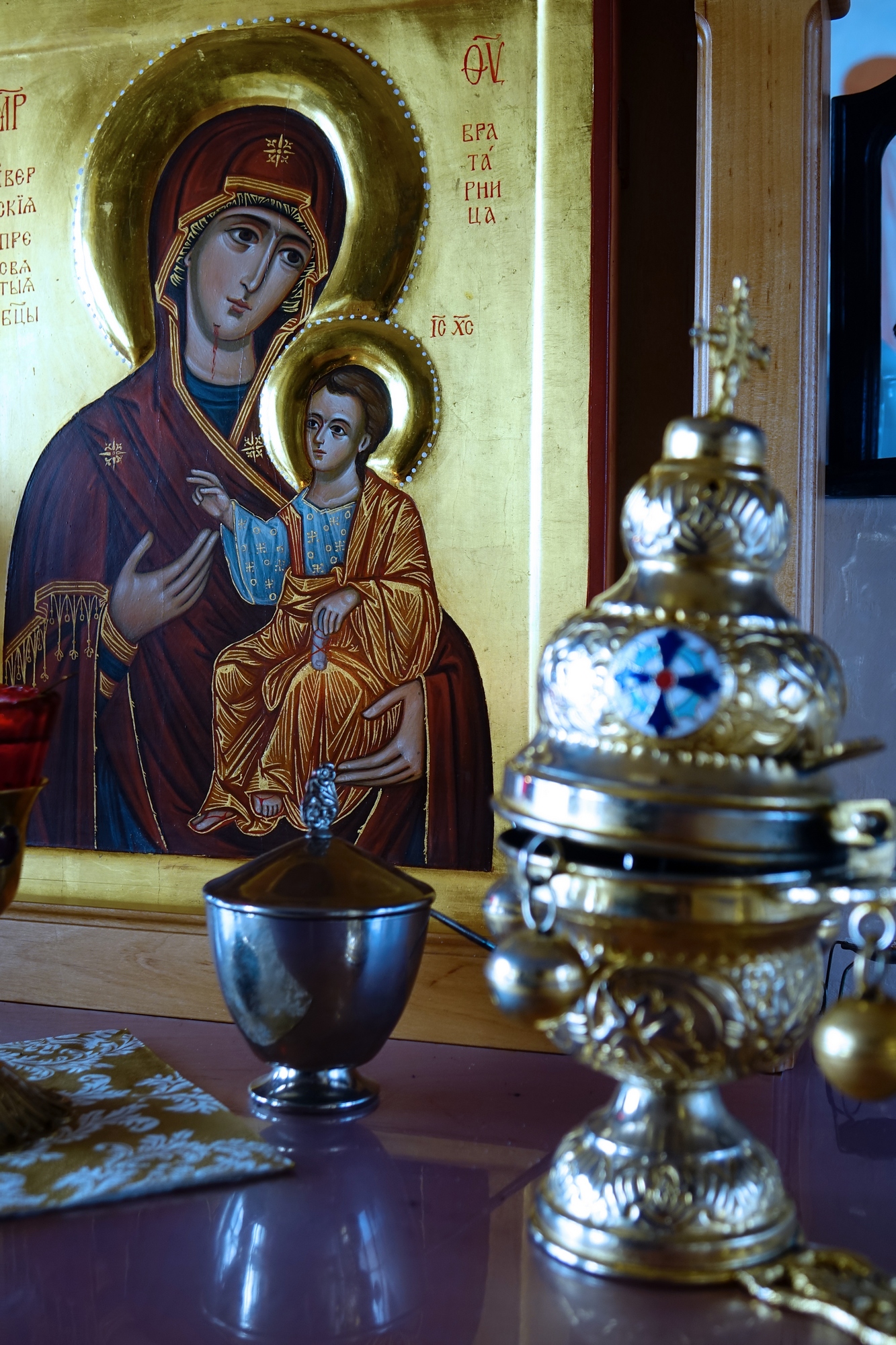 In Grabarka&#039s refectory