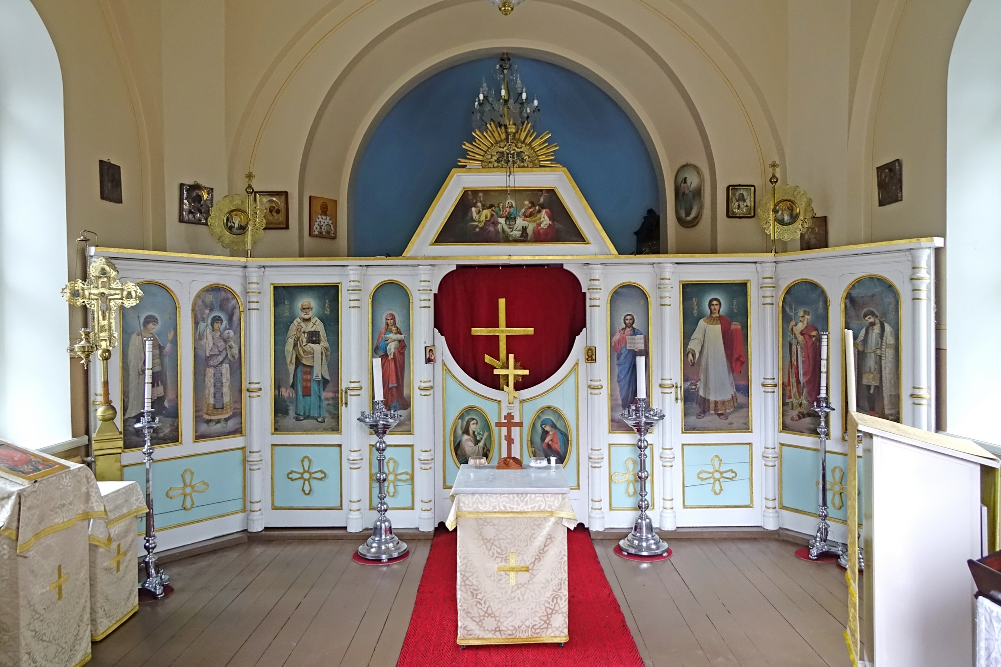 The Old St. Elijah the Prophet Orthodox church in Helsinki