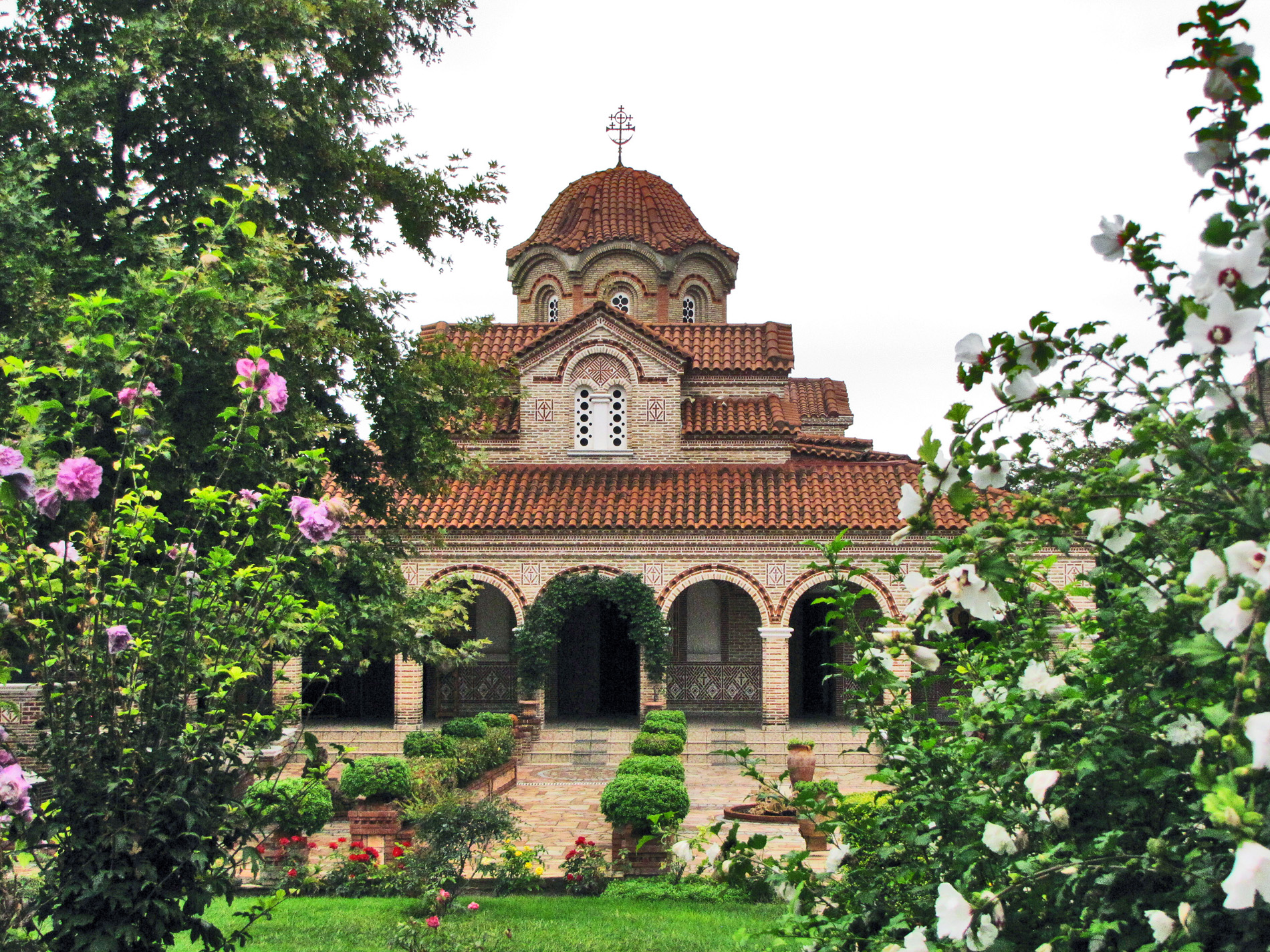 Saborna crkva Manastira Svetog jefrema Sirina, Kontariotisa