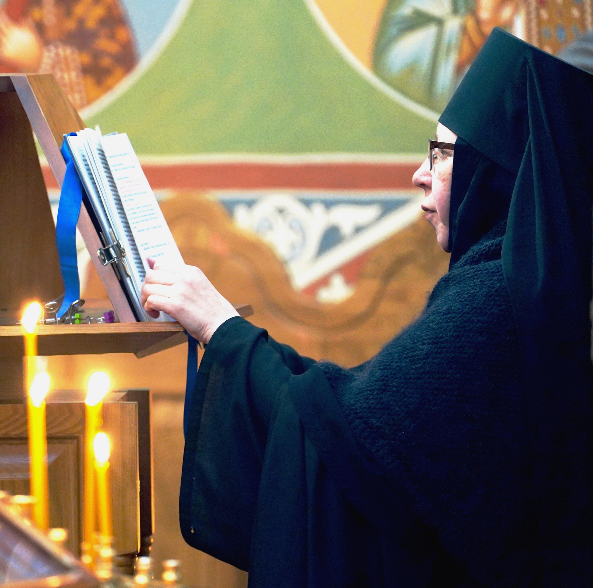 Holy Thursday Divine Liturgy in Zwierki Convent