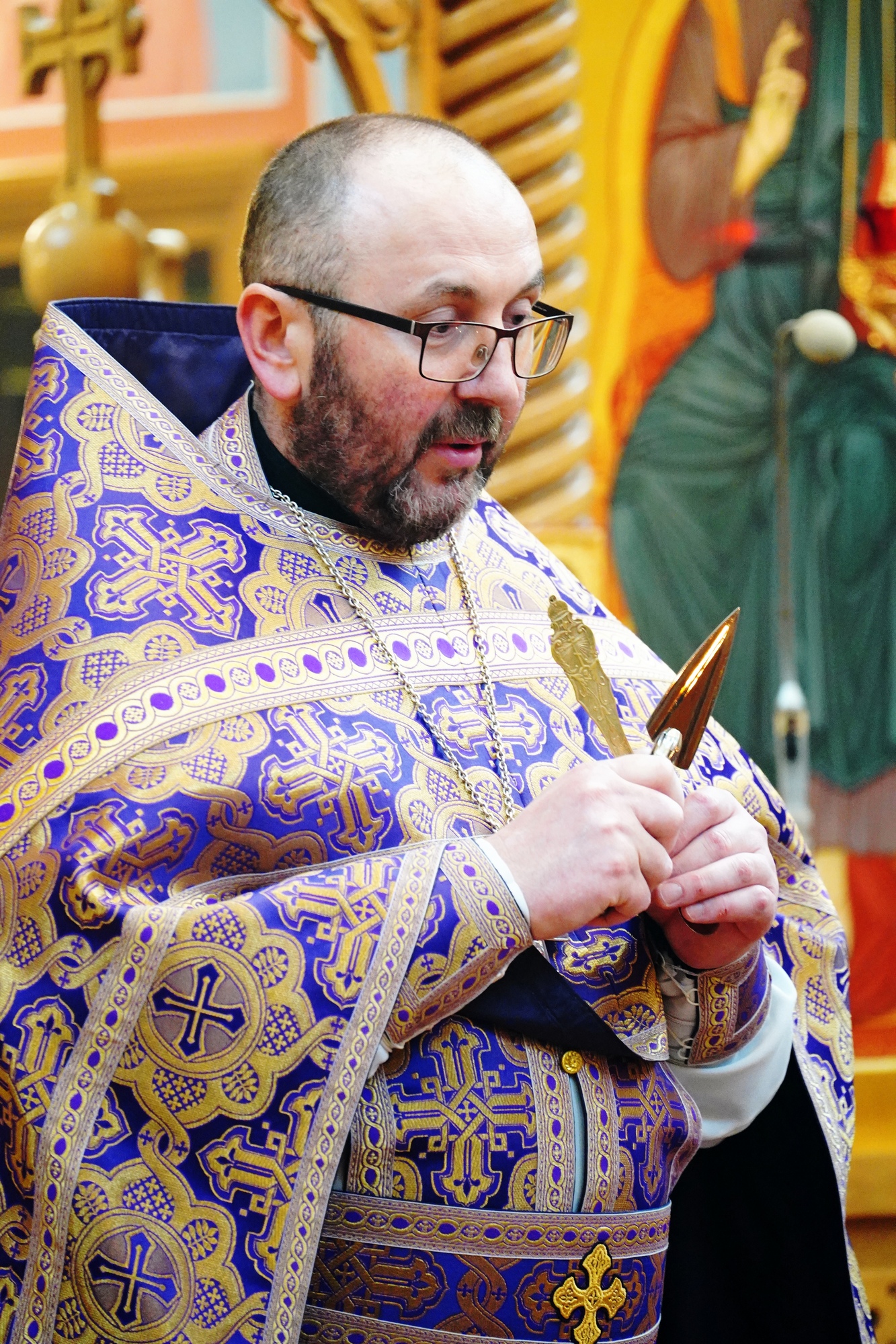 Holy Thursday Divine Liturgy in Zwierki Convent