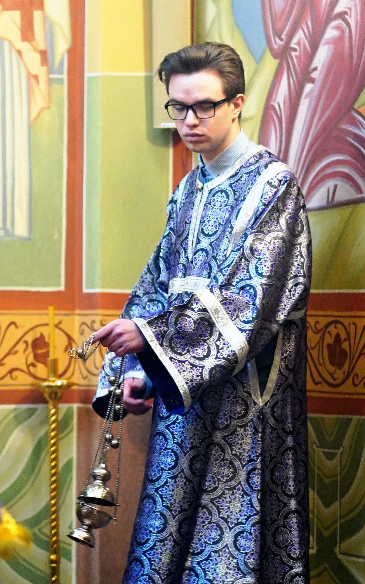 Holy Thursday Divine Liturgy in Zwierki Convent