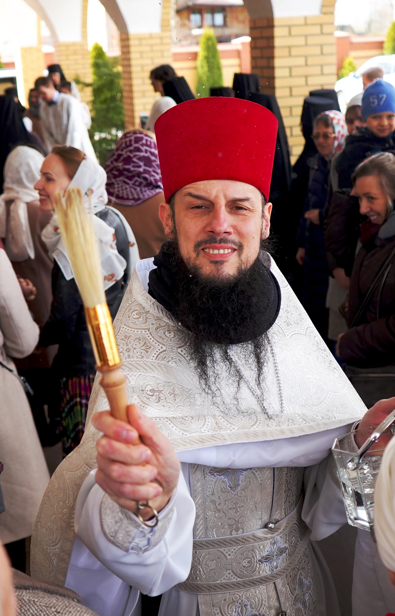Bright Tuesday Paschal procession in Zwierki Convent