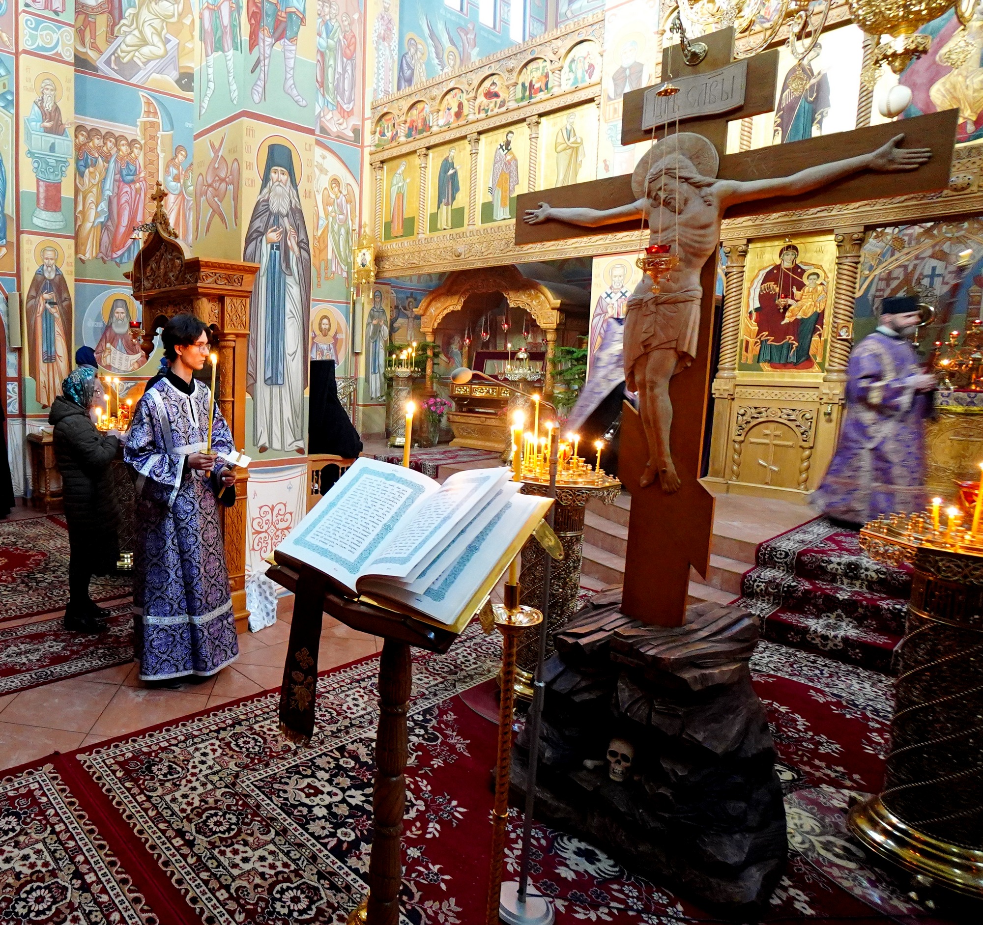 Holy Friday Matins in Zwierki Convent 