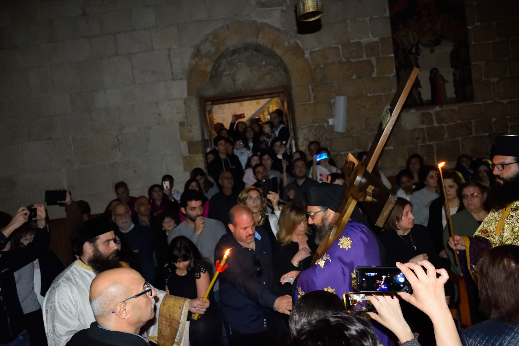 Wyniesienie Krzyża w Balamand 2019, chaos