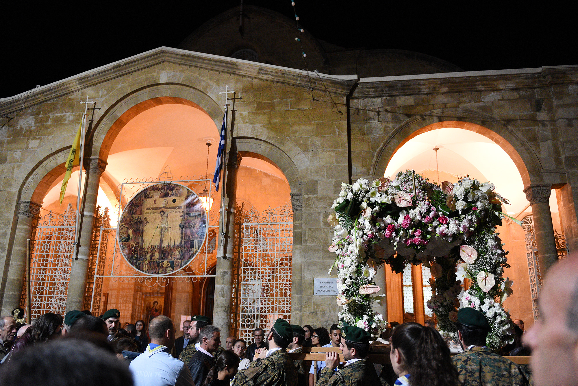 Holy Friday 2018, Nicosia,  Faneromeni church