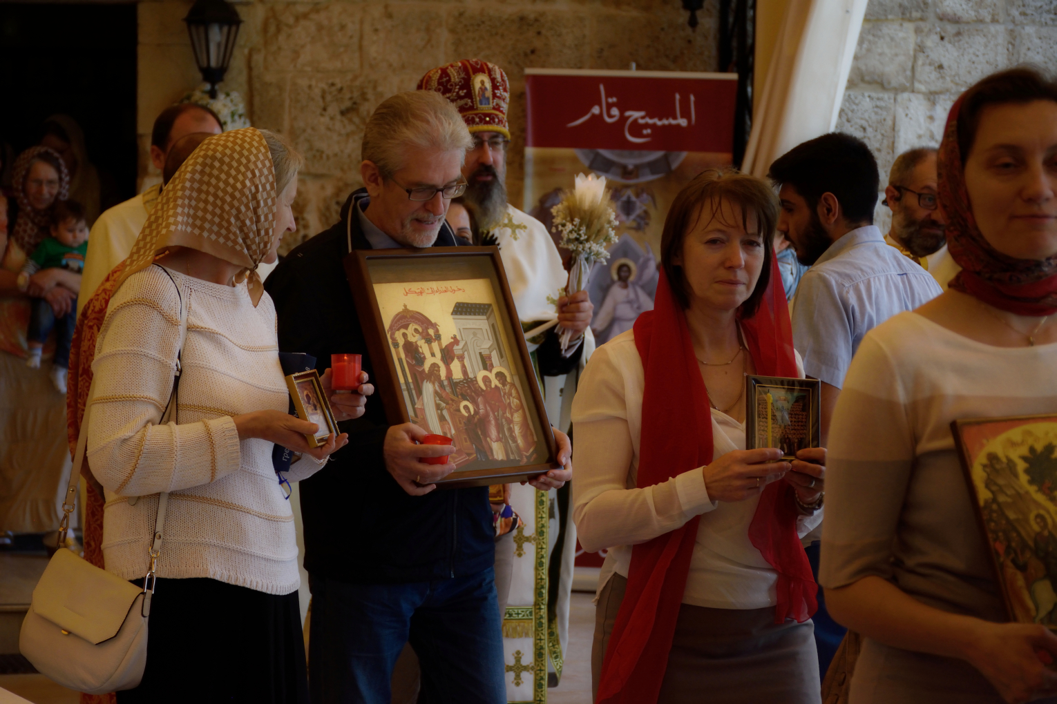 Wyjście na procesję rosyjsko-arabską - Wtorek Paschalny 2019