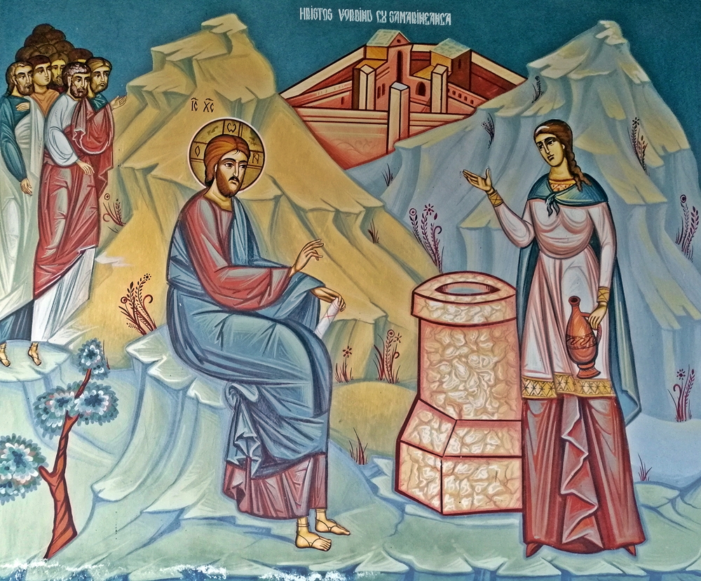  Our Lord talking to the Samaritan woman