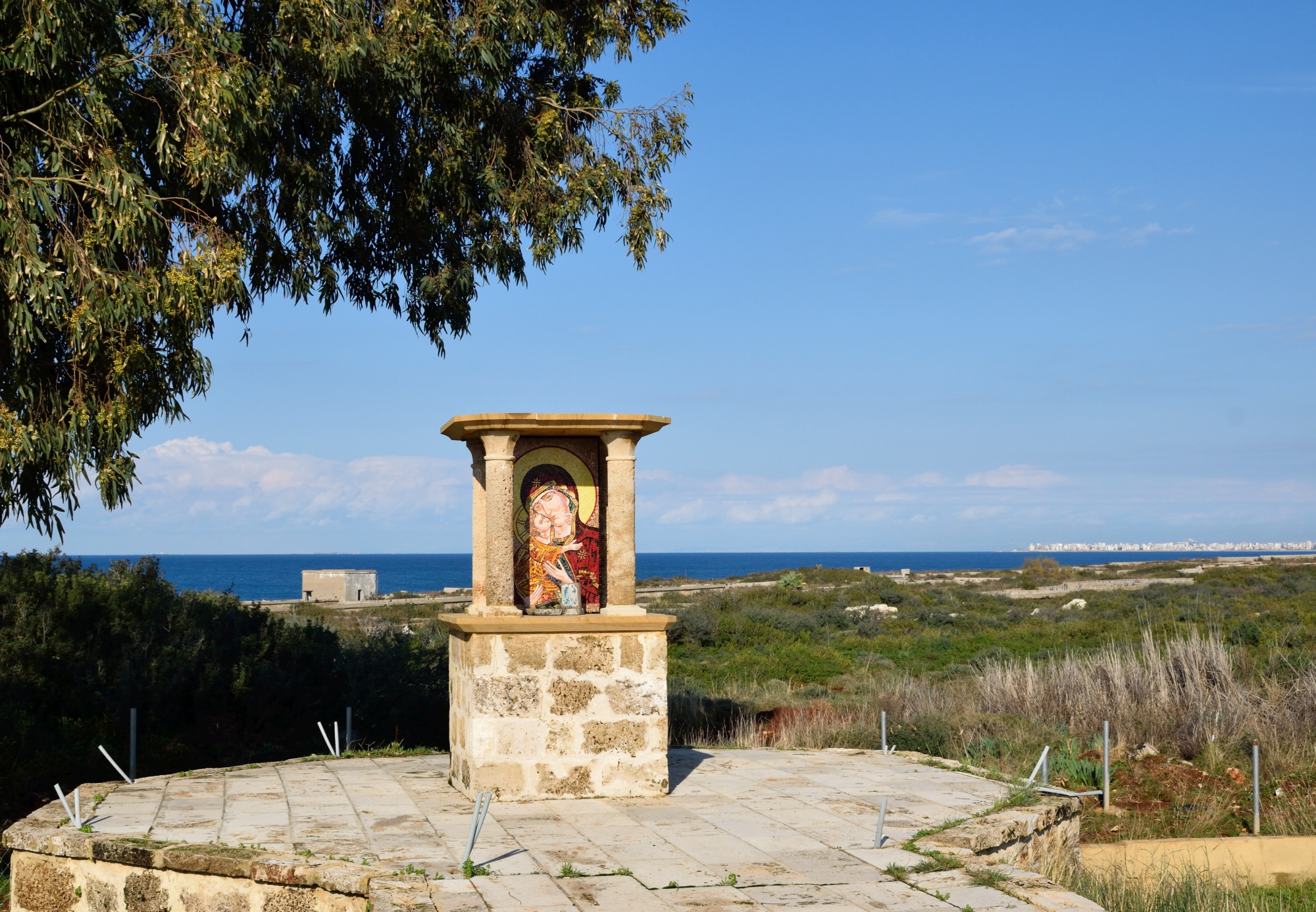 Ikona Bogurodzicy przy monasterze An-Natour