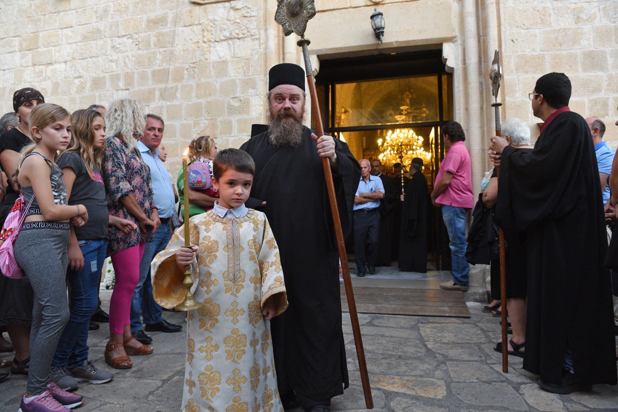 Feast at St Neophytos Monastery, near Paphos