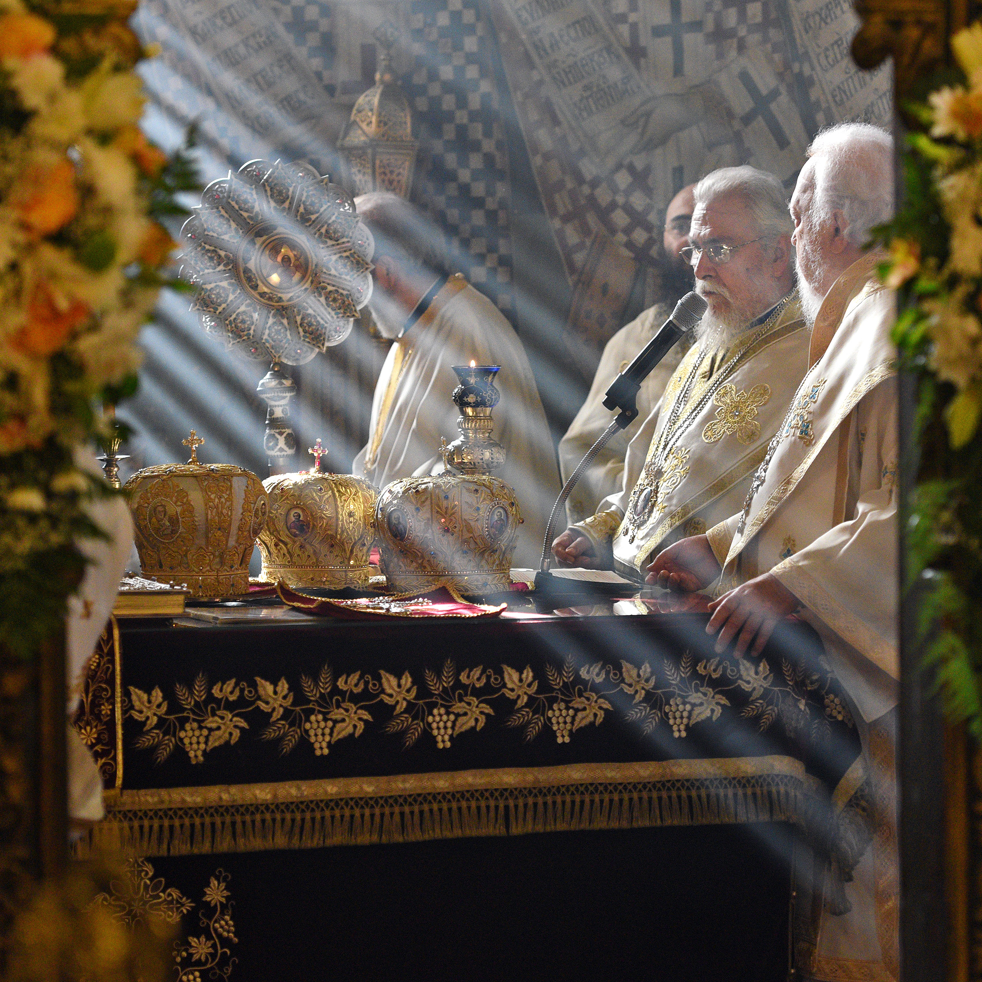 Feast at St Neophytos Monastery, near Paphos