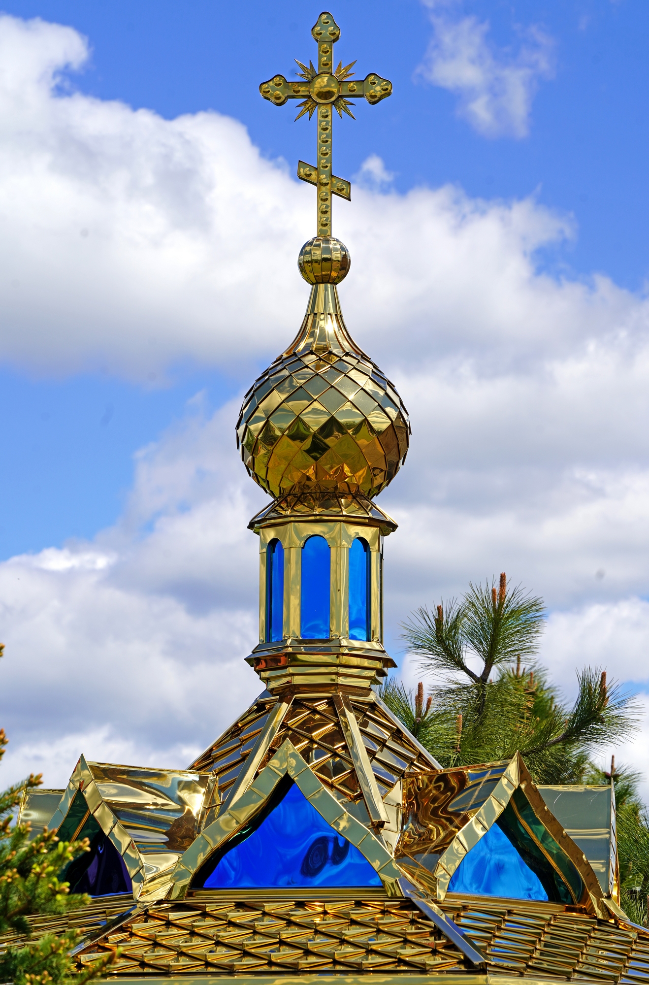 The Chapel close to Dormition Orthodox church in Bielsk Podlaski