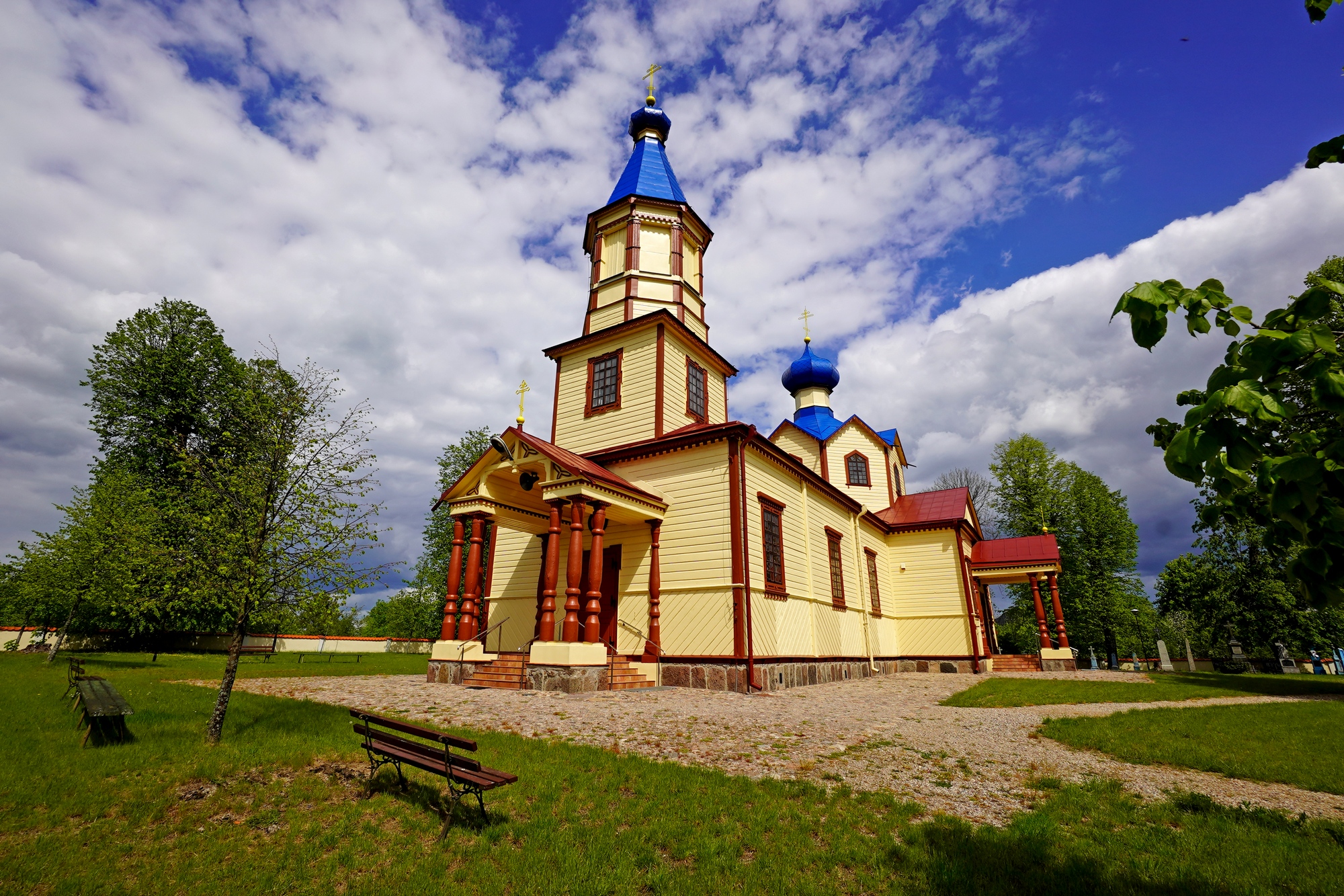 The Orthodox church in Łosinka