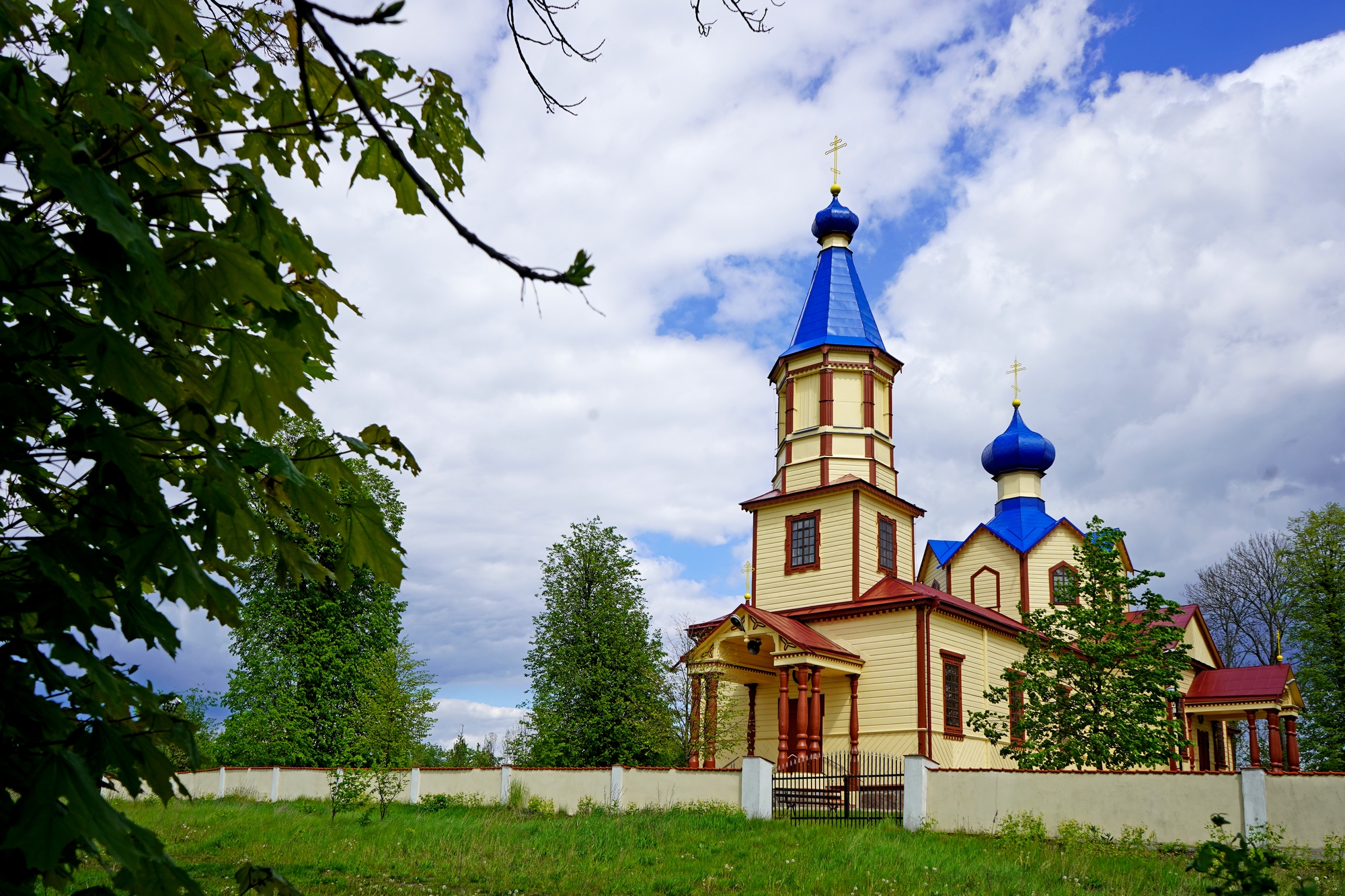 The Orthodox church in Łosinka