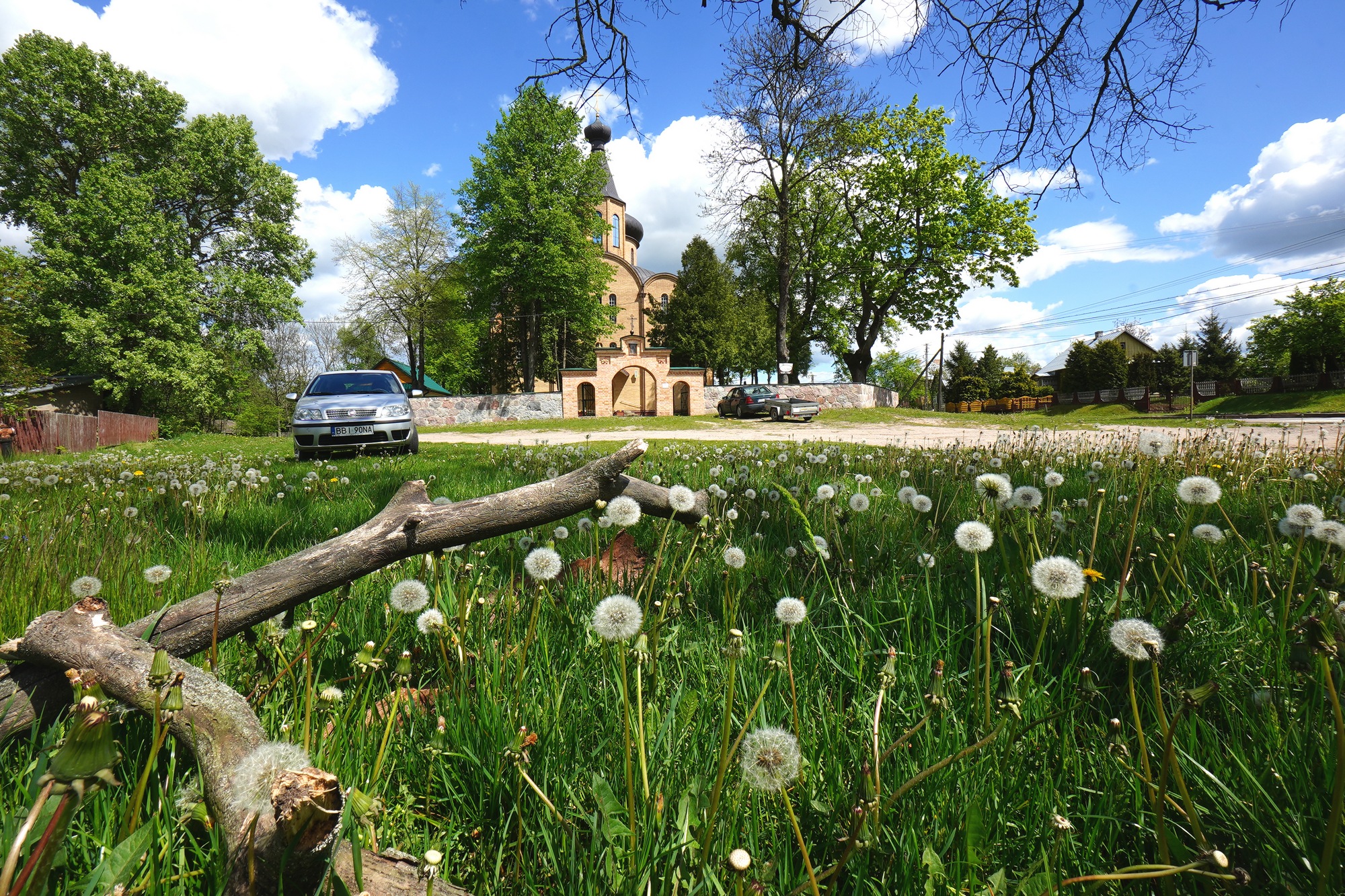 The Orthodox church in Klejniki