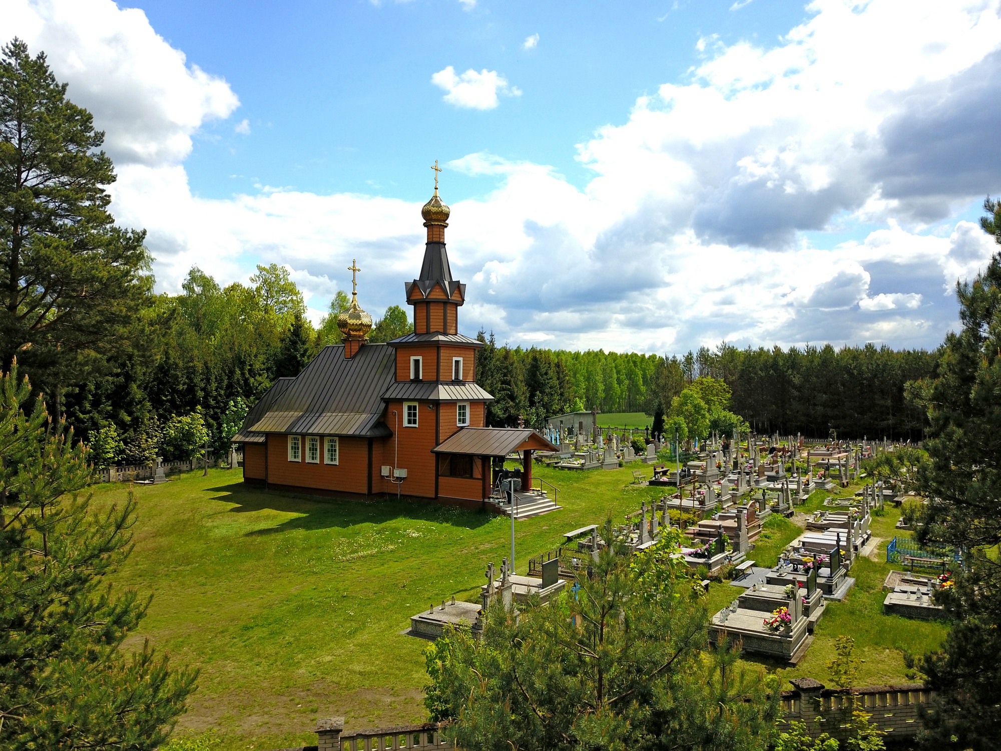 The Orthodox church in Orzeszkowo