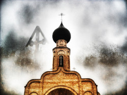 ArtemiJ 
Church from Bielsk Podlaski in double exposure.  
2020-05-06 20:14:43