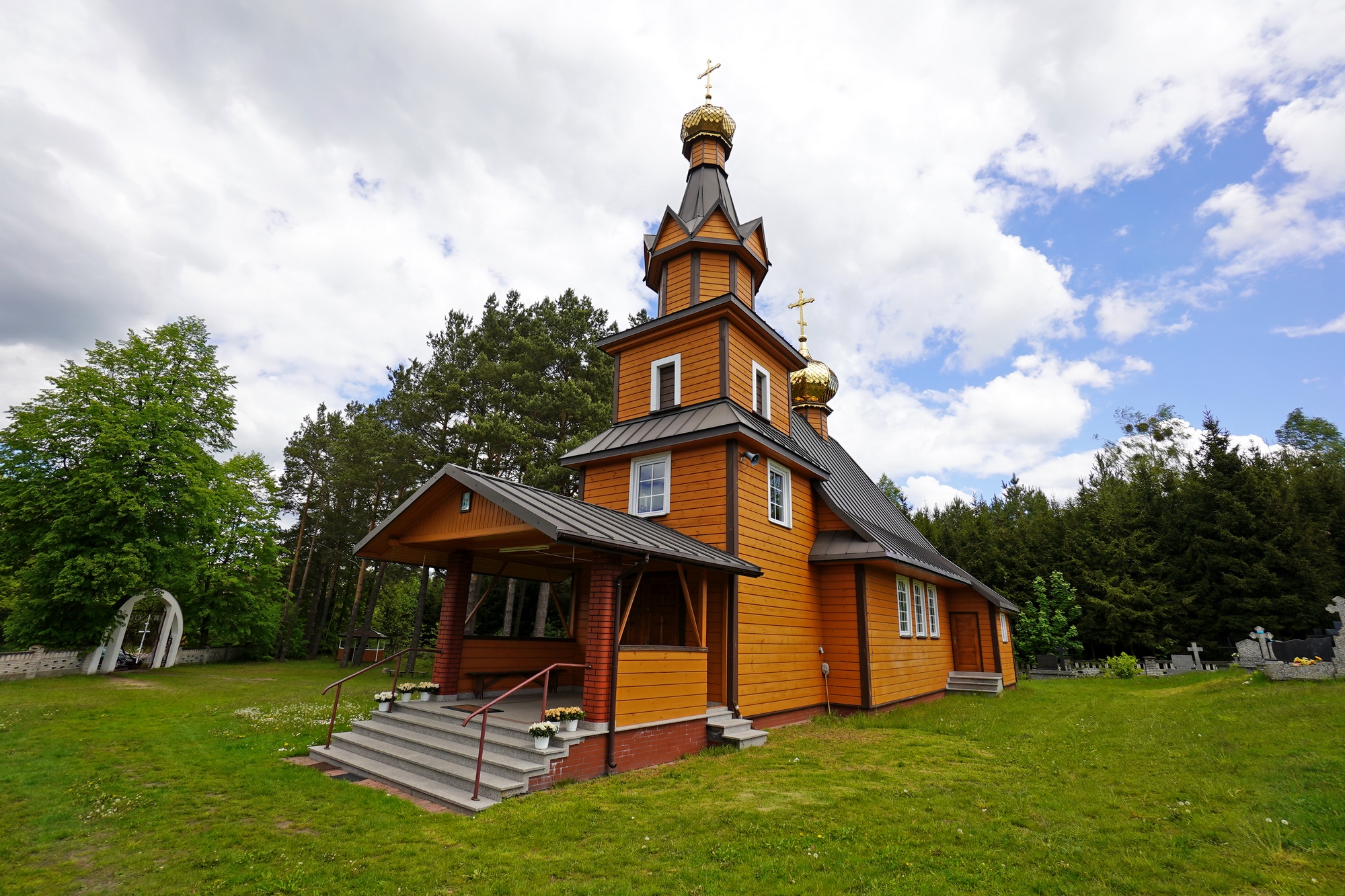 The Orthodox church in Orzeszkowo