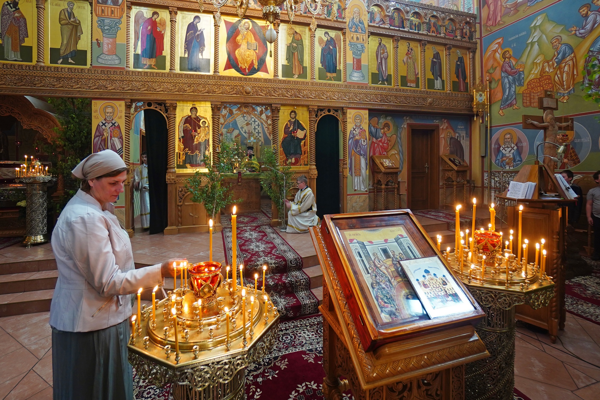 Pentecost Vespers in Zwierki Convent 