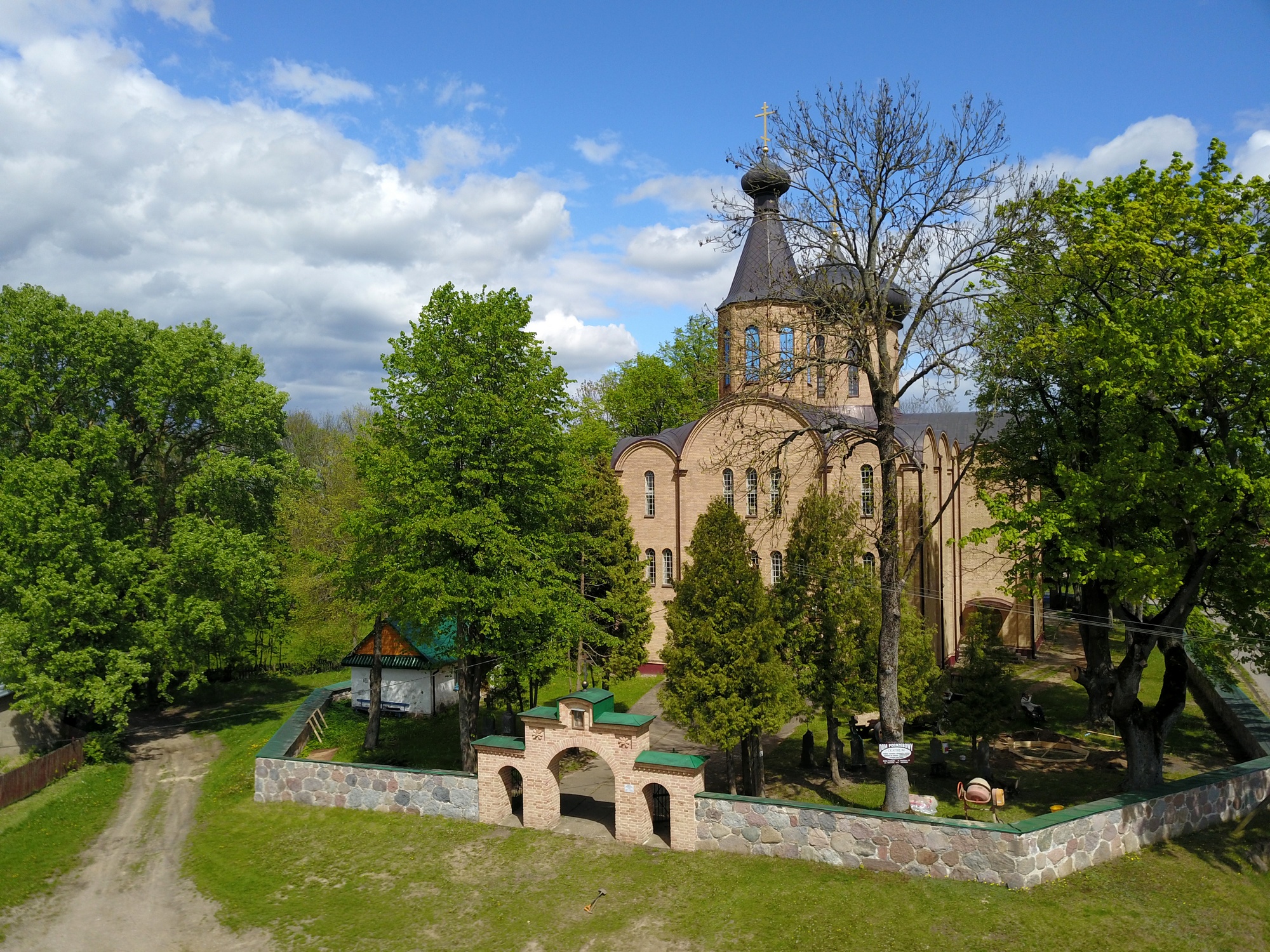 The Orthodox church in Klejniki