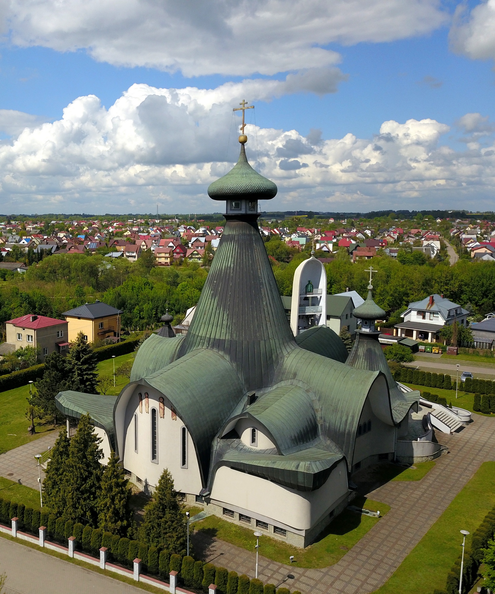 The Holy Trinity Cathedral in Hajnówka