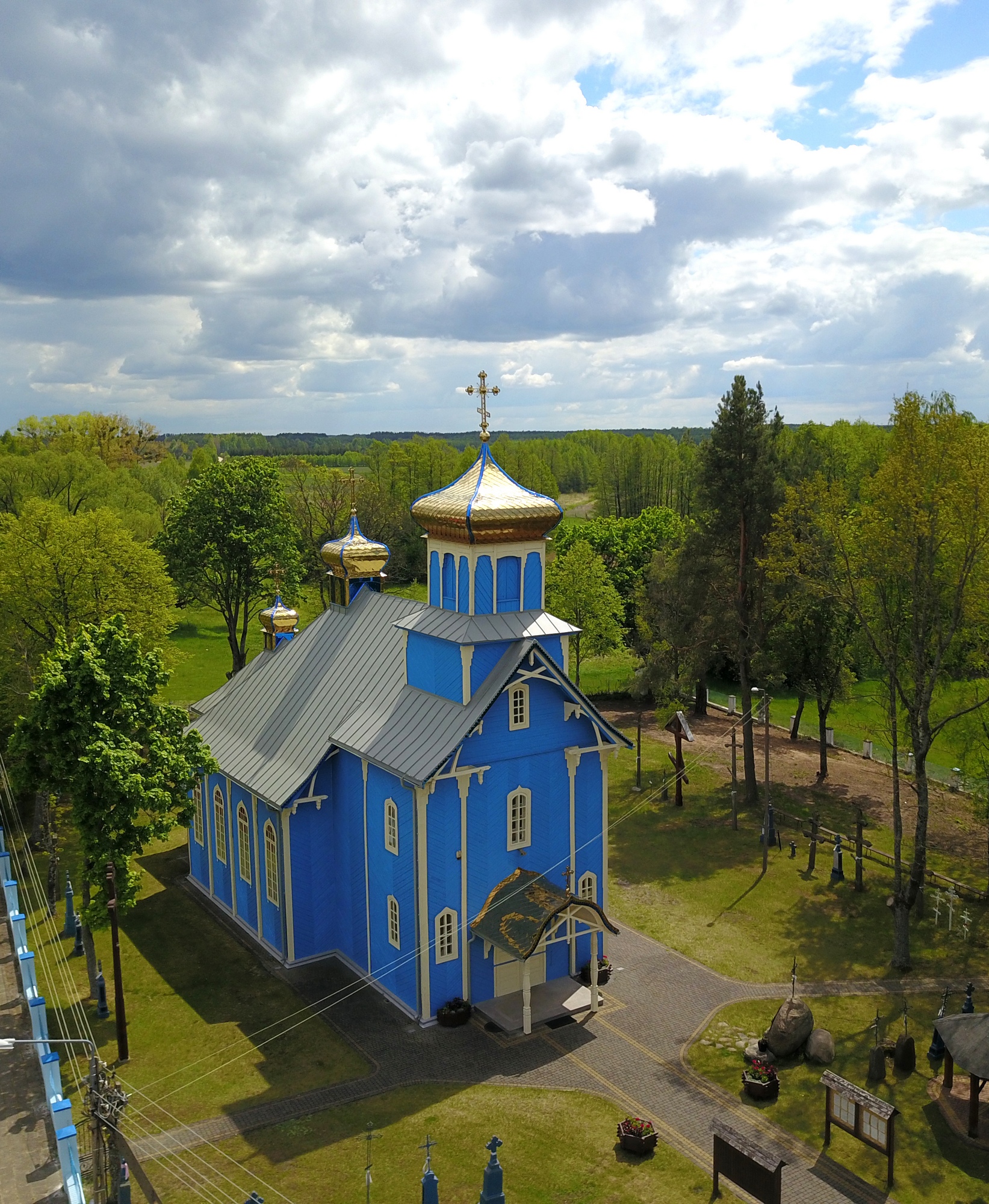The Orthodox church in Dubicze Cerkiewne