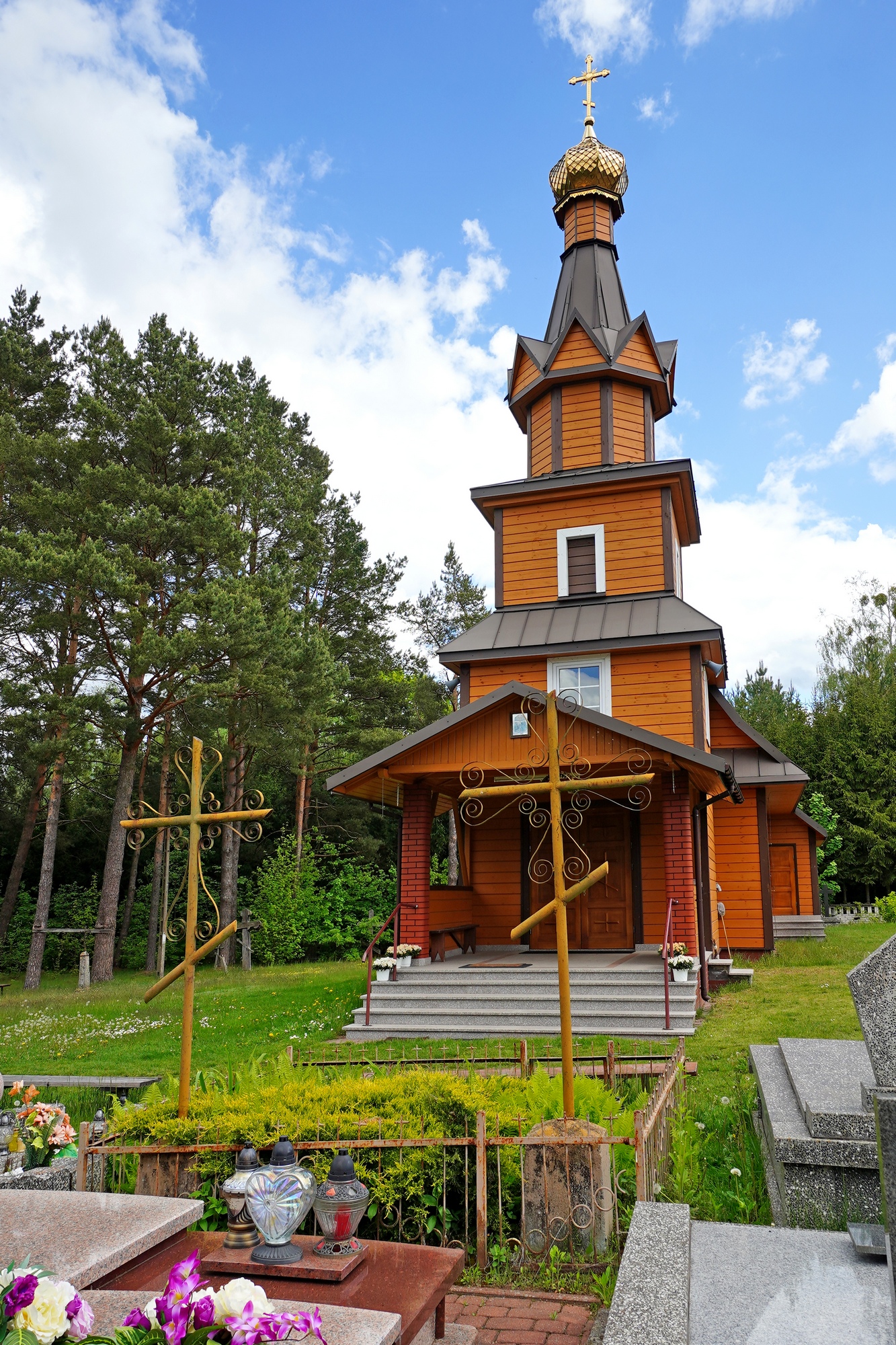 The Orthodox church in Orzeszkowo