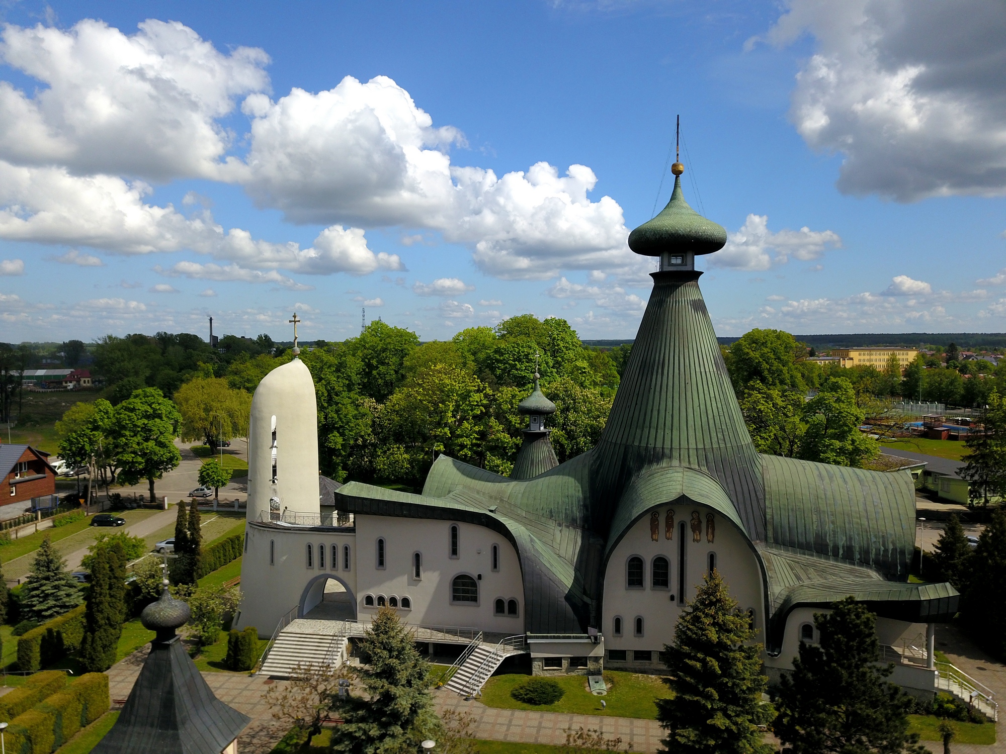 The Holy Trinity Orthodox church in Hajnówka