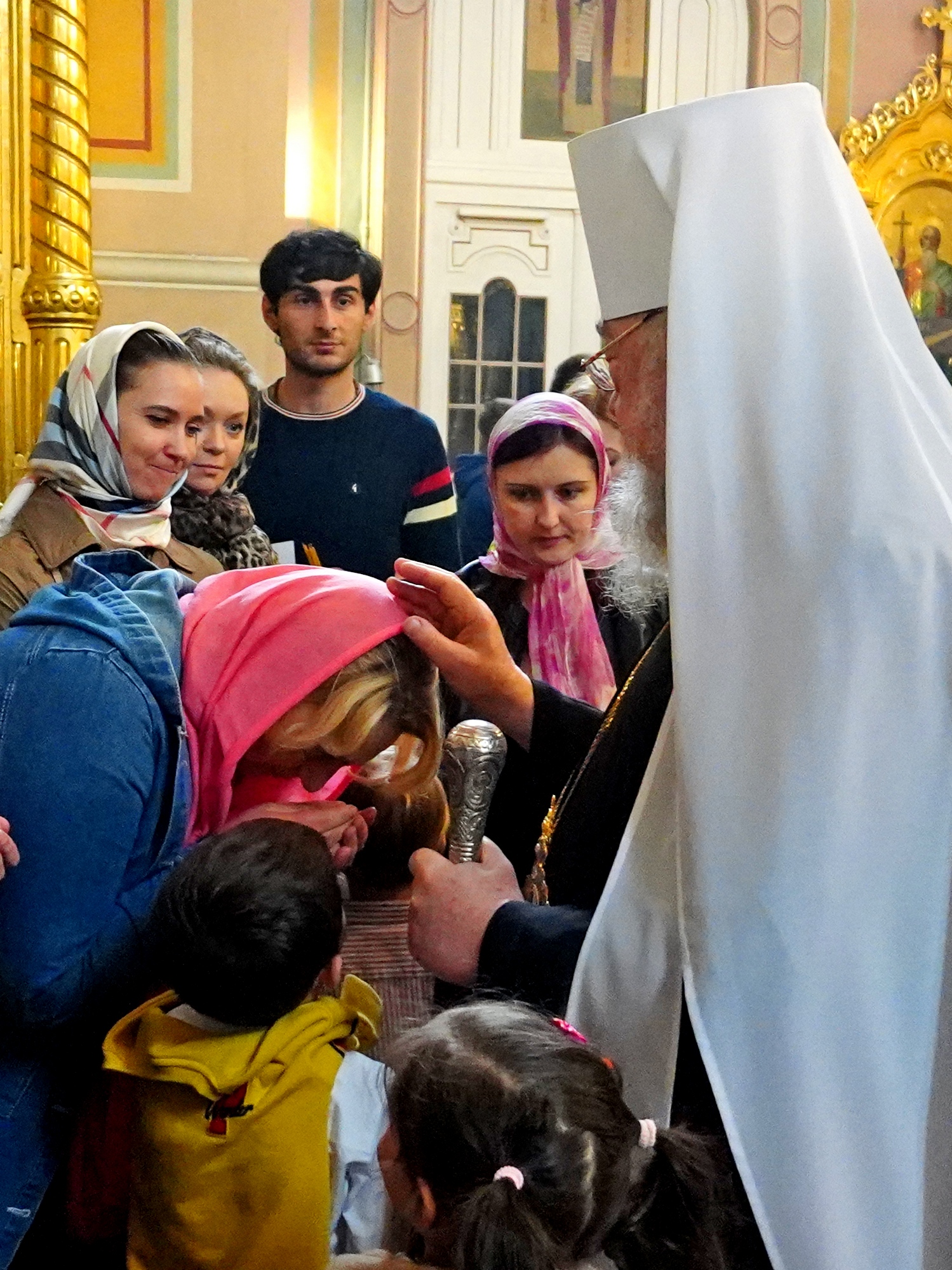 Metropolitan Sawa of Warsaw and All Poland in Warsaw Cathedral