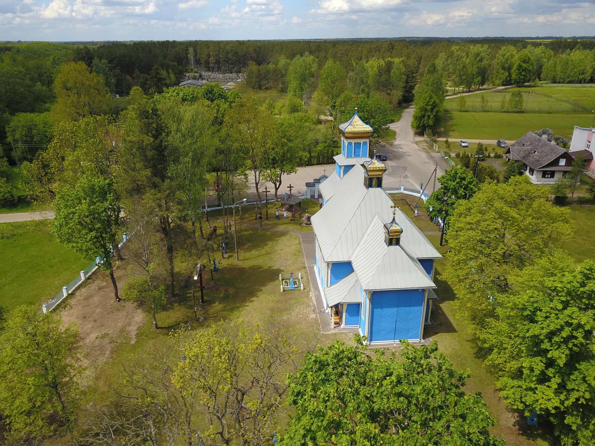 St. Michael the Archangel Orthodox church in Stary Kornin