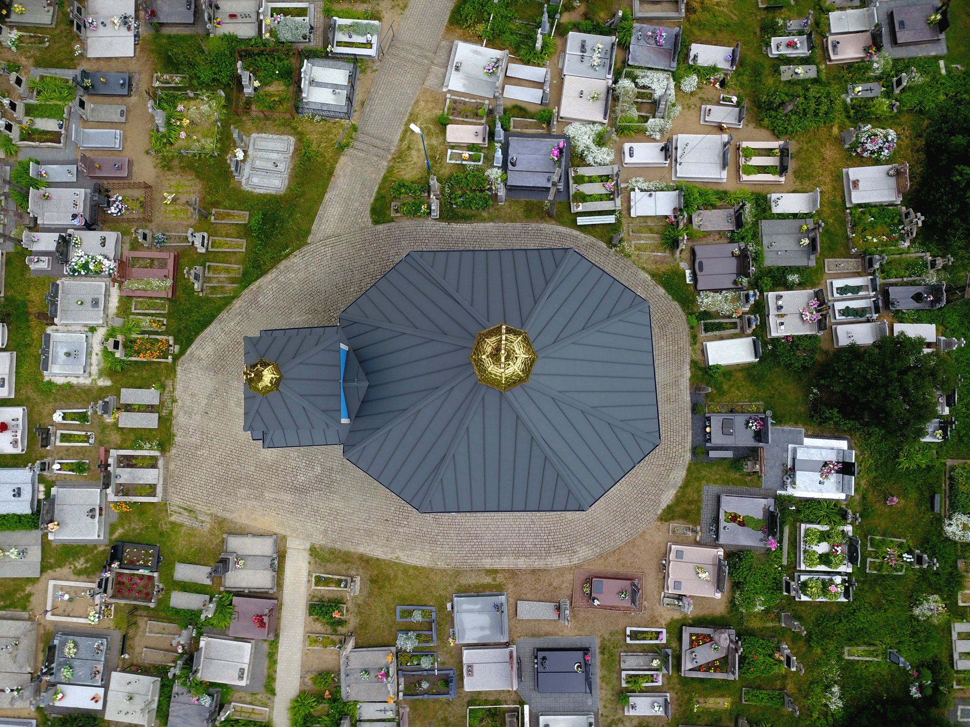 The Orthodox cementary in Parcewo