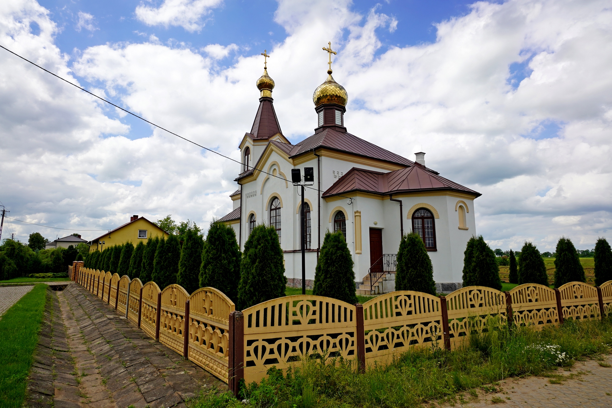 The Orthodox church in Andryjanki