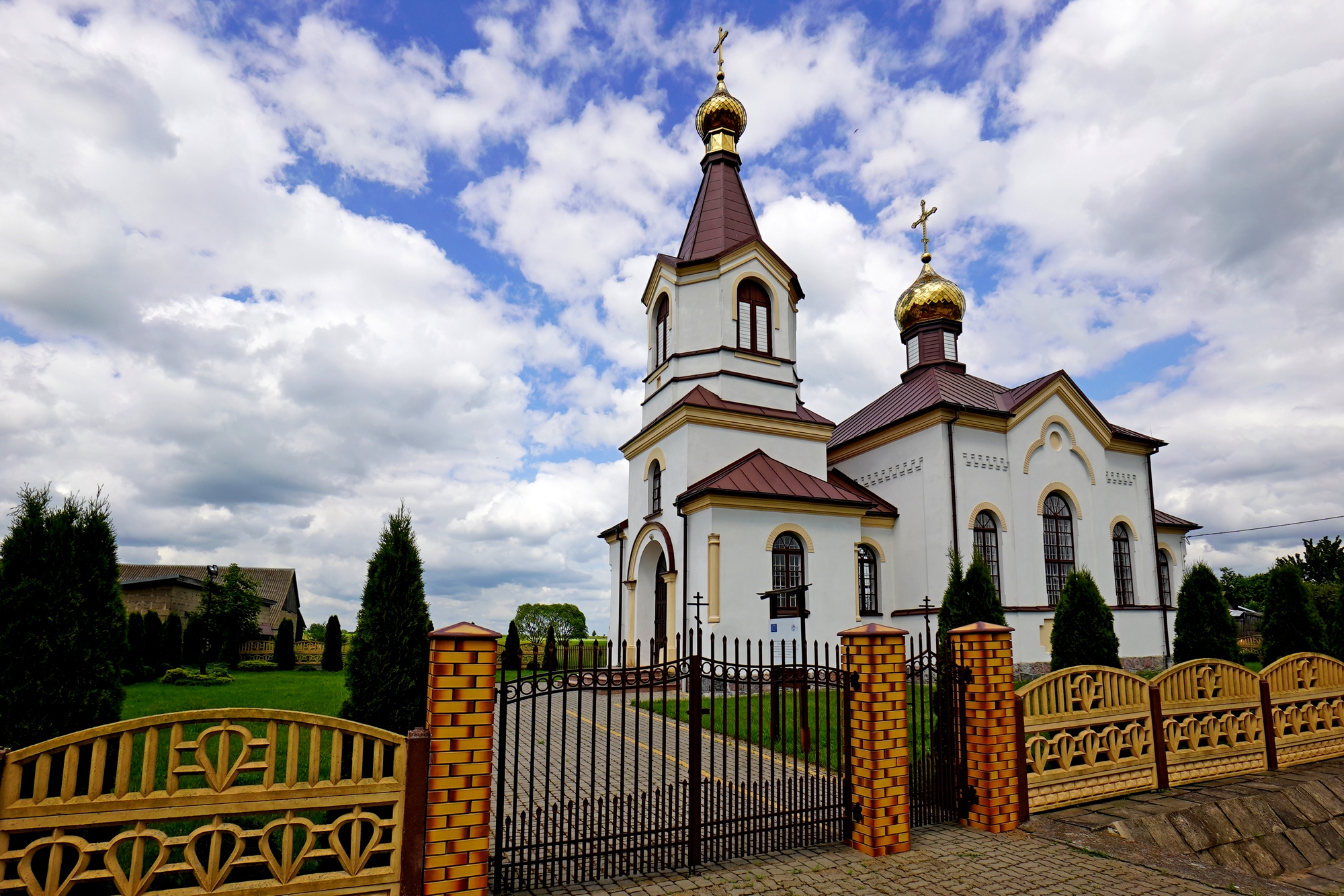 The Orthodox church in Andryjanki