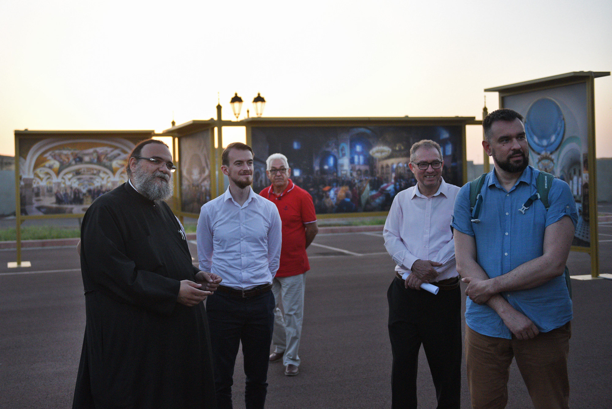 Metropolitan Isaias  of Tamassos and Oreini and orthodox media people